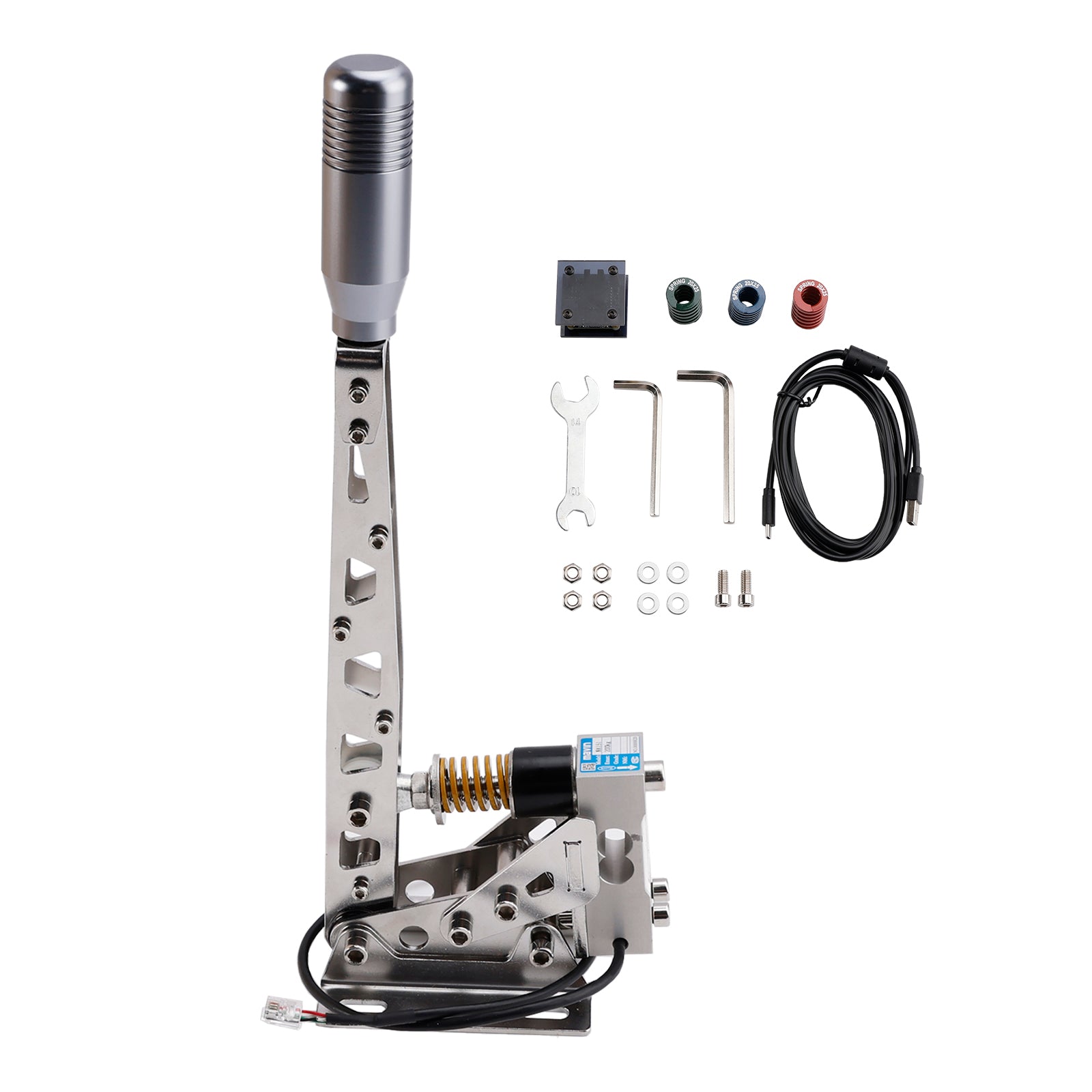 SIM USB Handbrake PC 64bit 200KG Load Cell Racing Games For Logitech G29/G27/G25