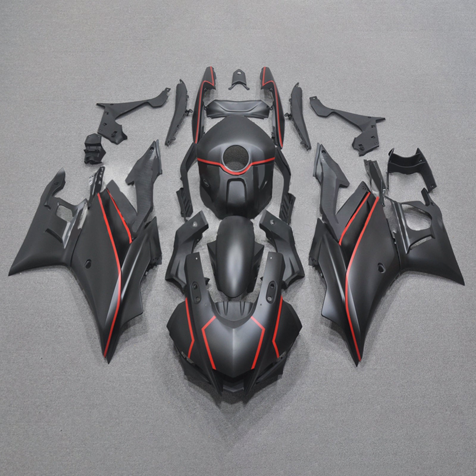 2022-2023 YAMAHA YZF-R3 R25 injektionsmässa kit Bodywork Plastic ABS