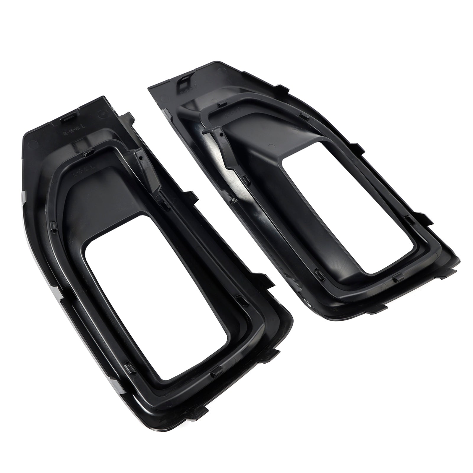 2015-2018 Yukon XL (undermodell: Denali, SLE, SLT) Dimljuslampa Kåpa Blank Svart Trim Par 22936426