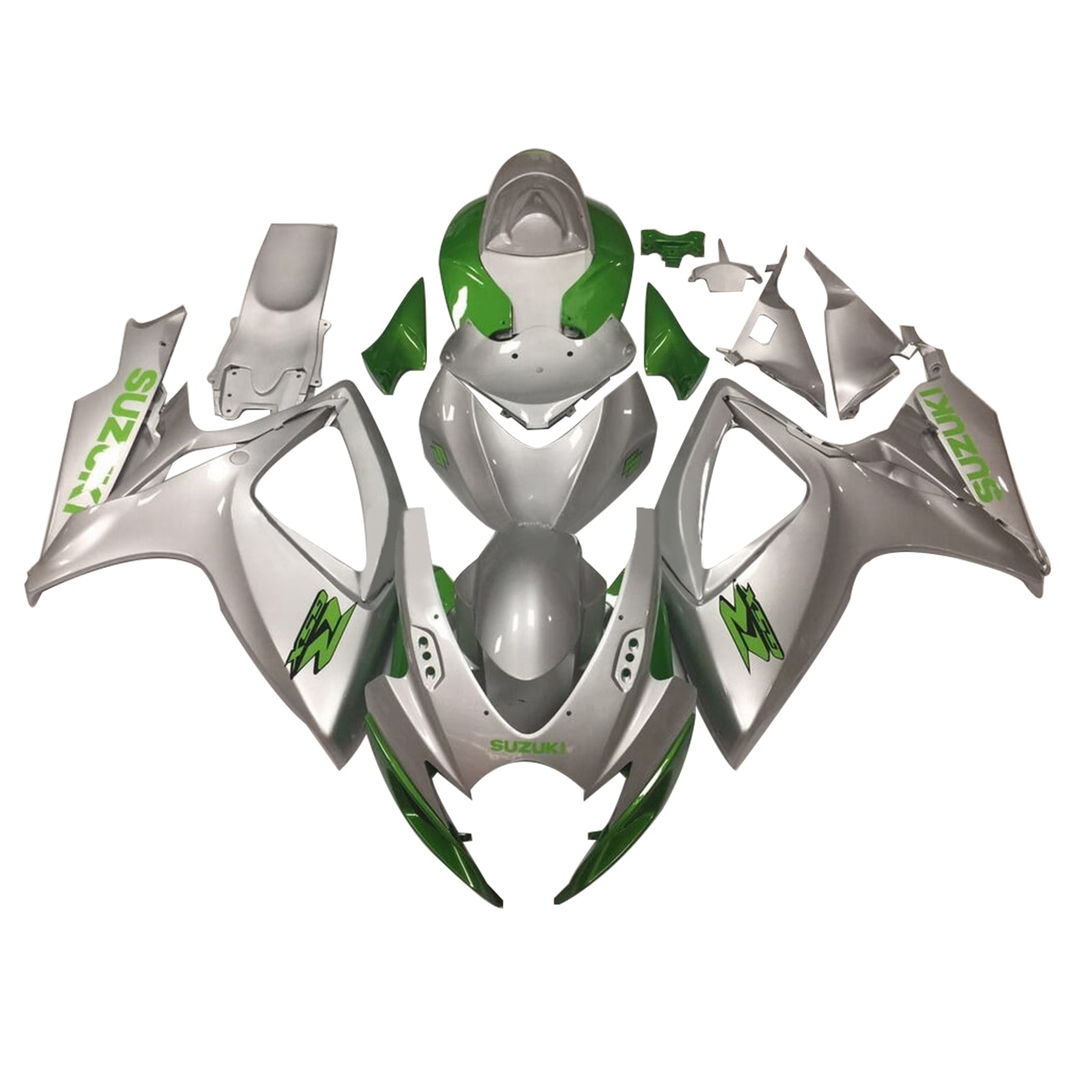 2006-2007 Suzuki GSXR 600/750 K6 Injektionsmässa Kit Bodywork Plastic ABS