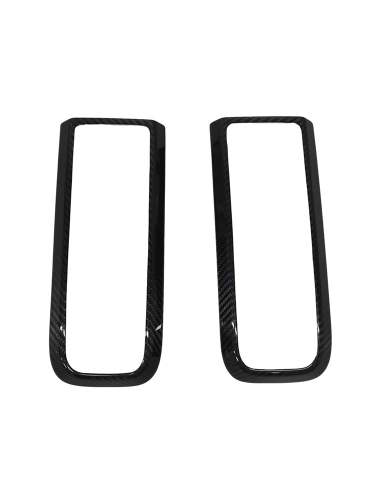 Carbon Fiber Tail Rear Light Cover Trim Fit Benz W464 W465 G550 2019-2026