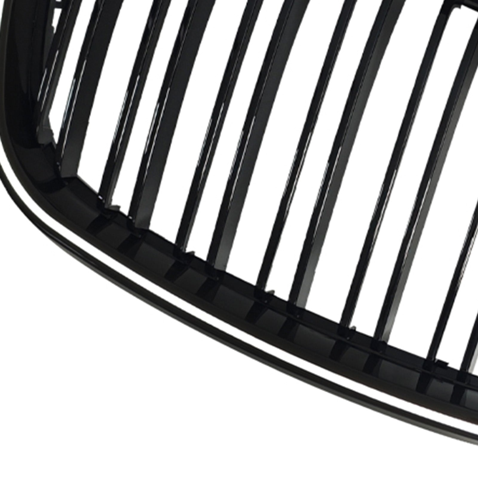 Gloss Black Front Bumper Kidney Grill Grille Fit BMW X5 E70 X6 E71 2007-2013