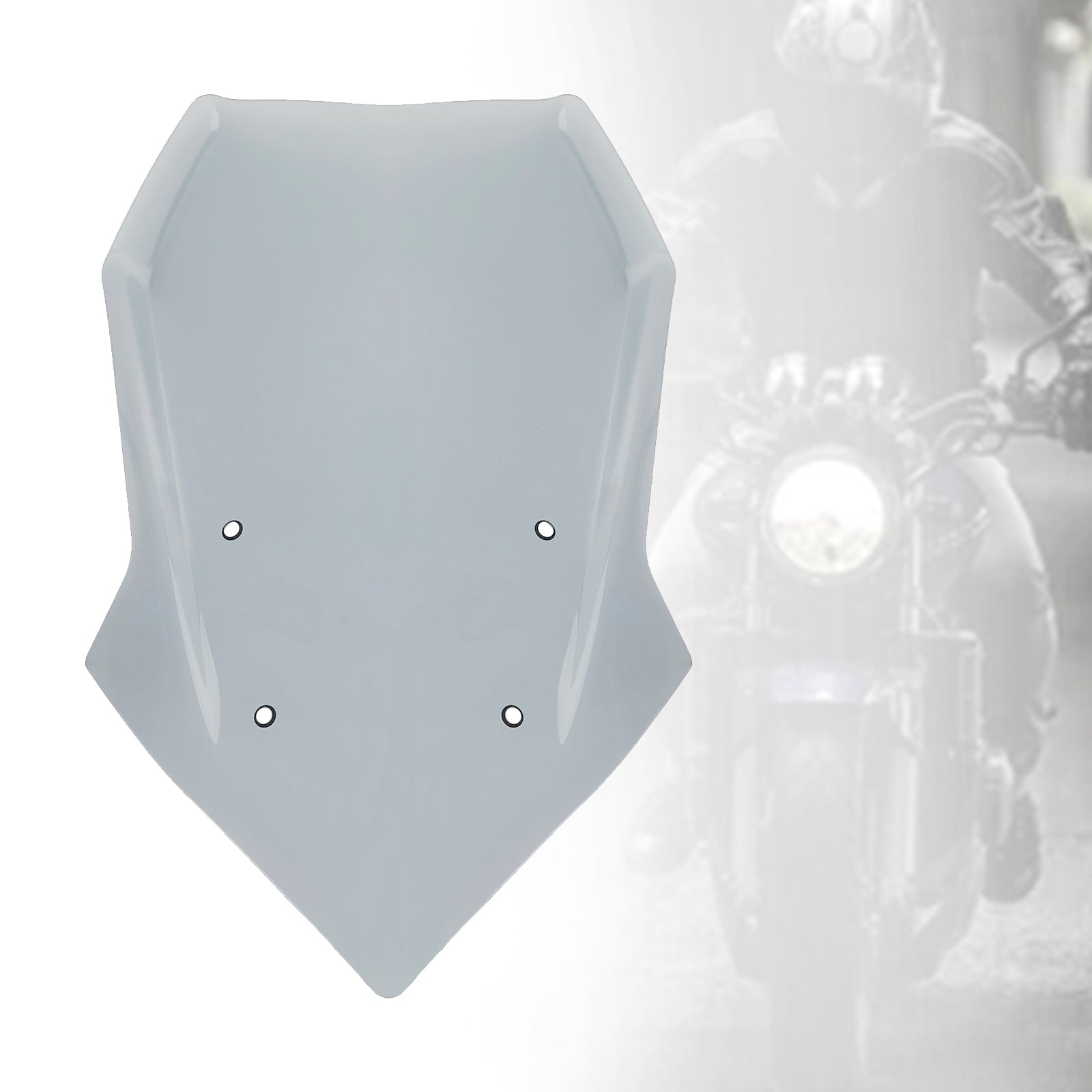 Černé sklo čelného skla pre Yamaha Tracer 900/GT 2018-2020 Tracer 9/GT 2021-23