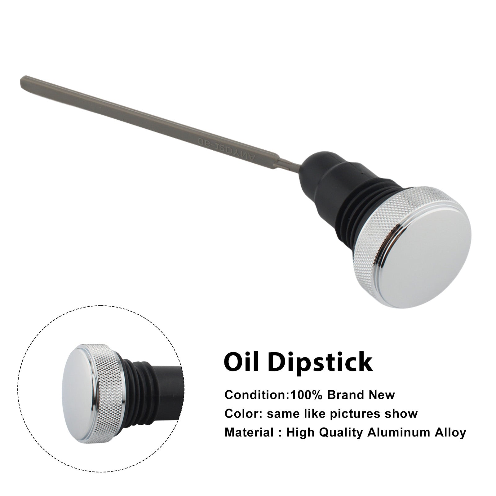 0710-0153 Oil Dipstick Tank Cap Plug For FXD Dyna 2006-2017