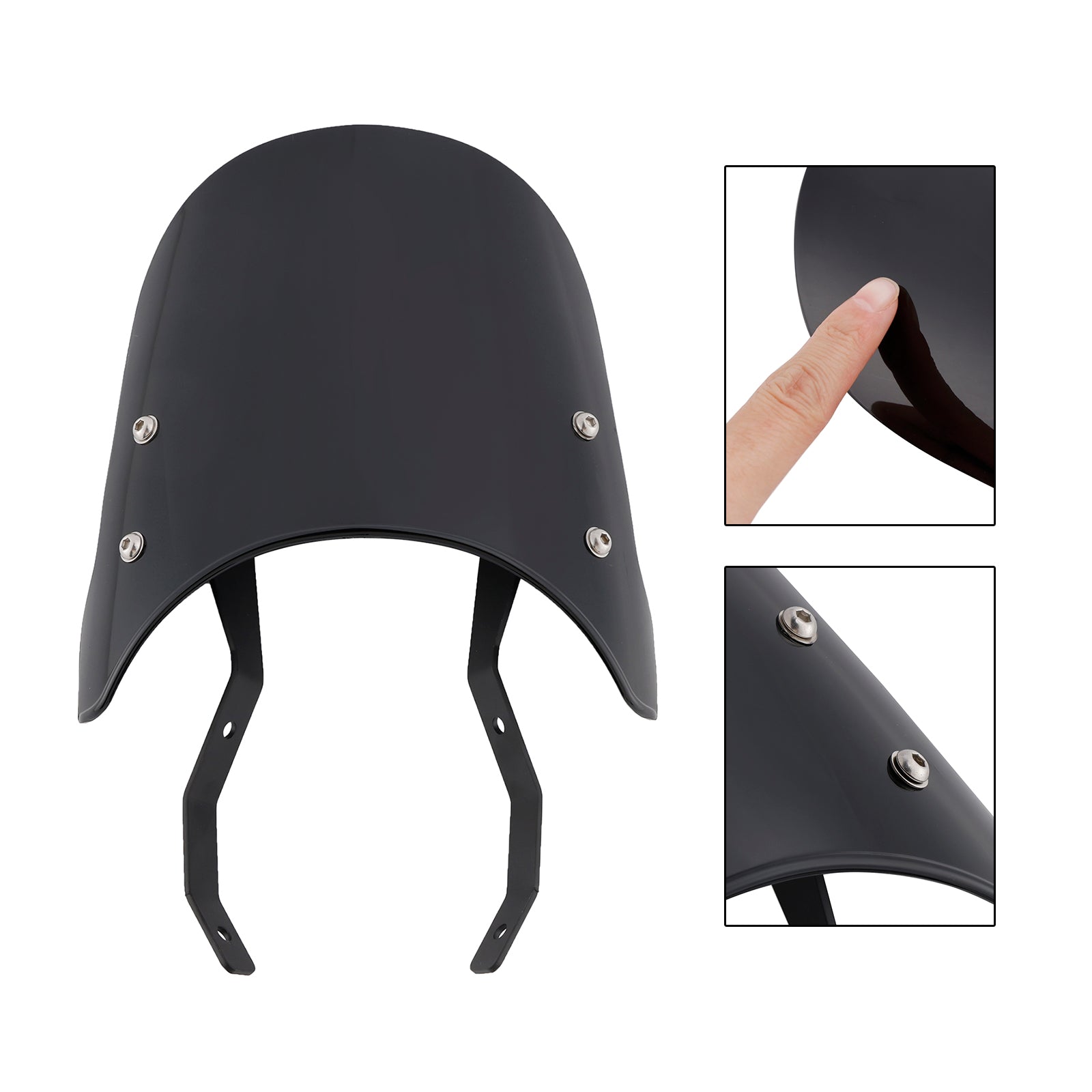 Pare-brise ajustement du pare-brise pour Honda Rebel 250 300 500 CL250 CL300 CL500 23-24