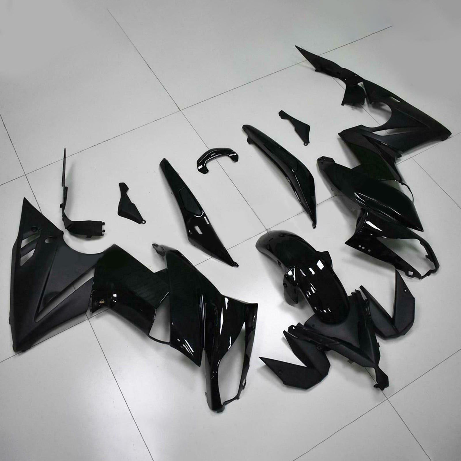 2009-2011 Kawasaki Ninja 650 ER-6F EX650 Amotopart Injection Fairing Kit Plastic 01# #1