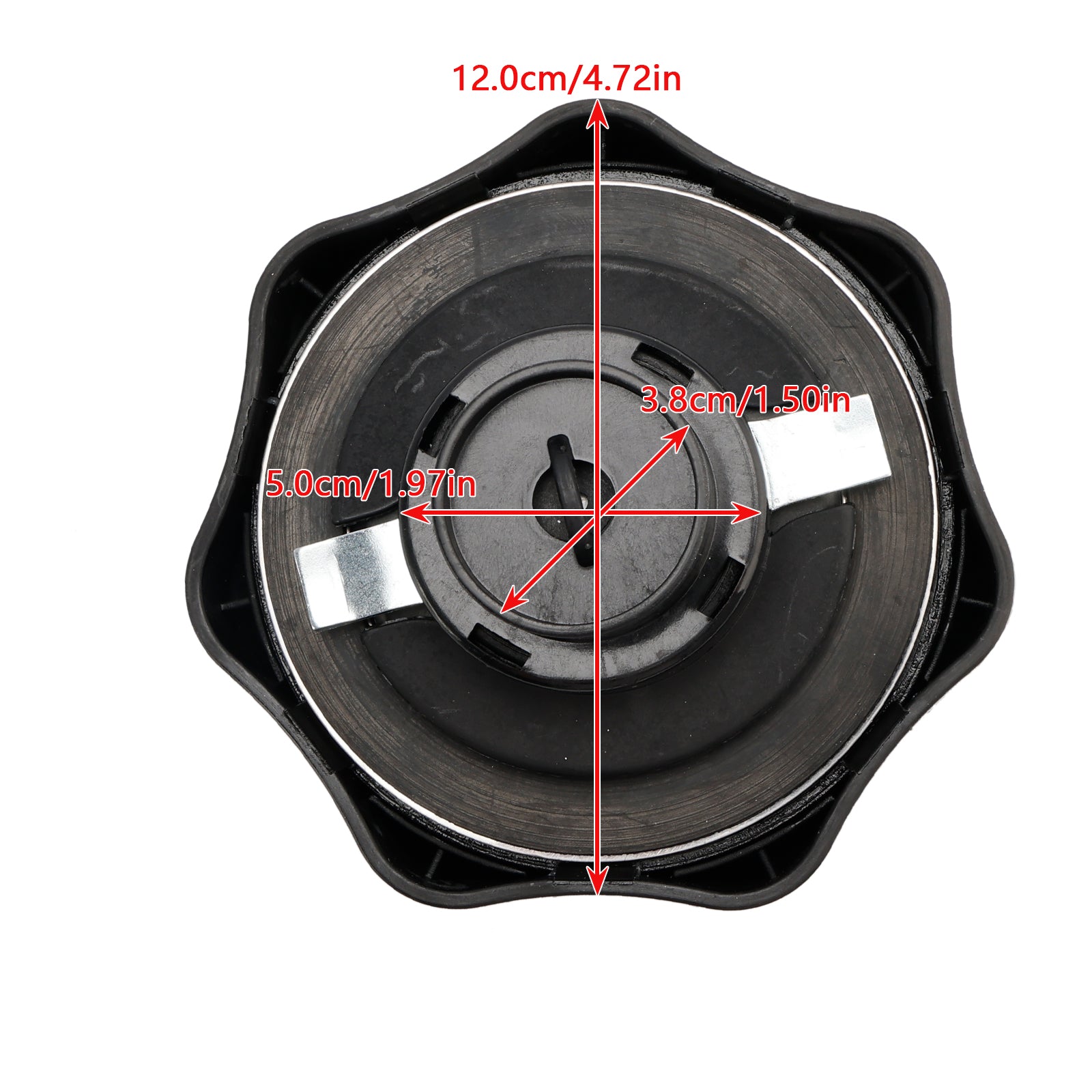 Drivstofftankhette 7041664 med nøkler for Liebherr R924 R944 Kubota U55-4 KX057-4