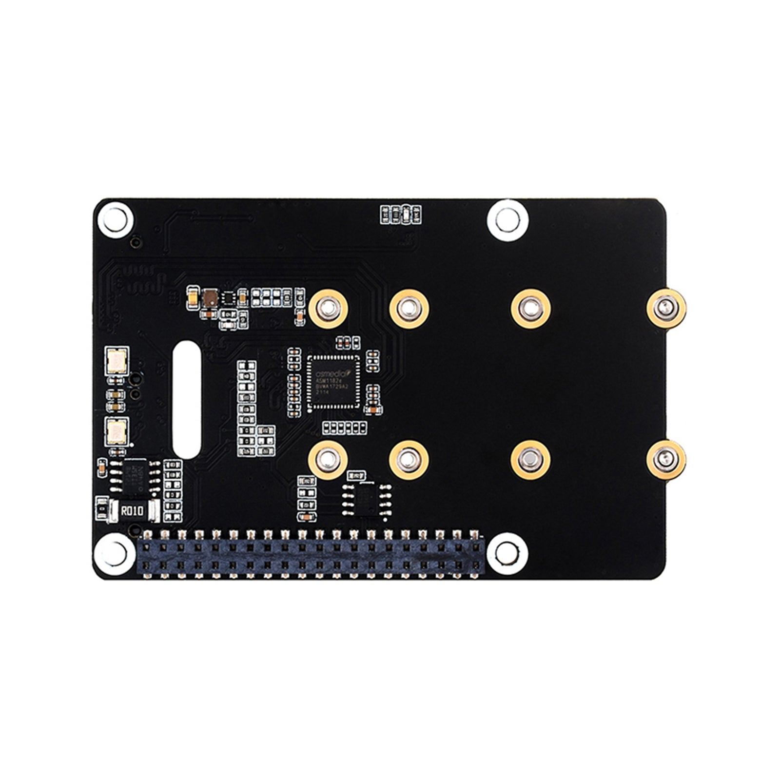 Raspberry Pi 5 PCIe Dual Channel Rotary Board NVME protokol Dual M.2 Tvrdý disk