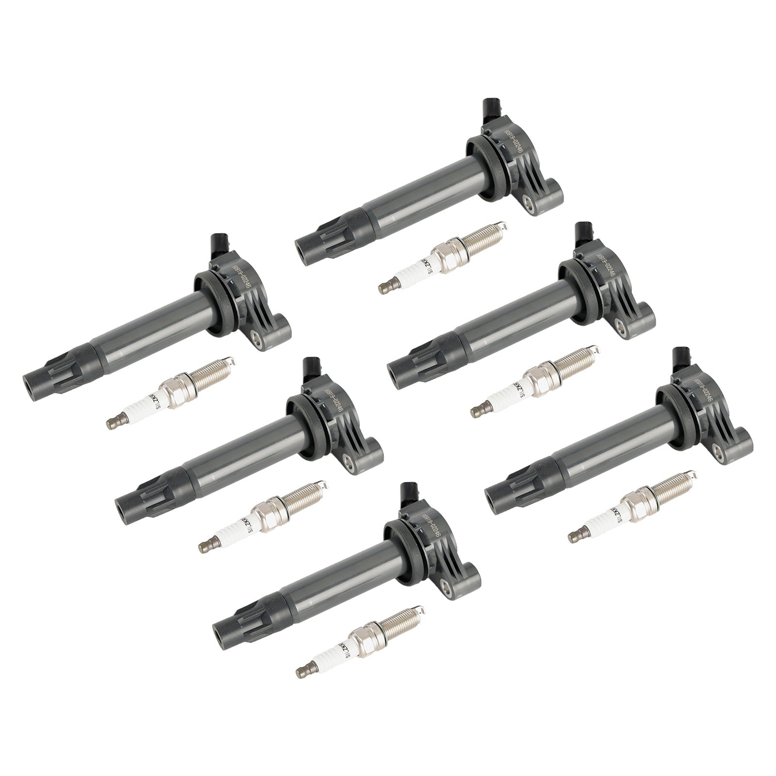 2004-2006 Toyota Camry 3.3L V6 6x tenningsspole +tennplugg UF506 31IC71AA2756