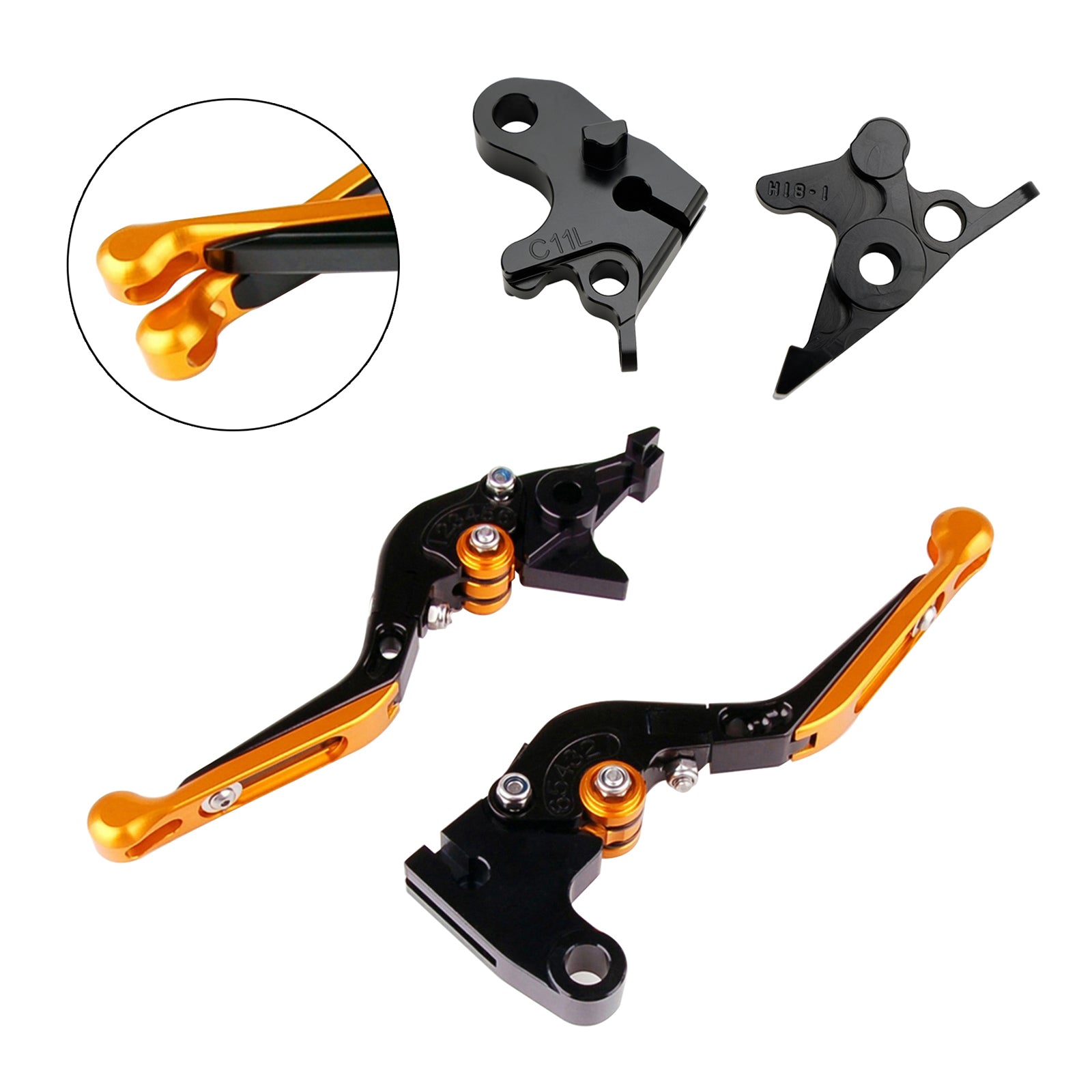 Verstelbare koppelingsremhendel geschikt voor HONDA CRF1100L Africa Twin 2020-2021