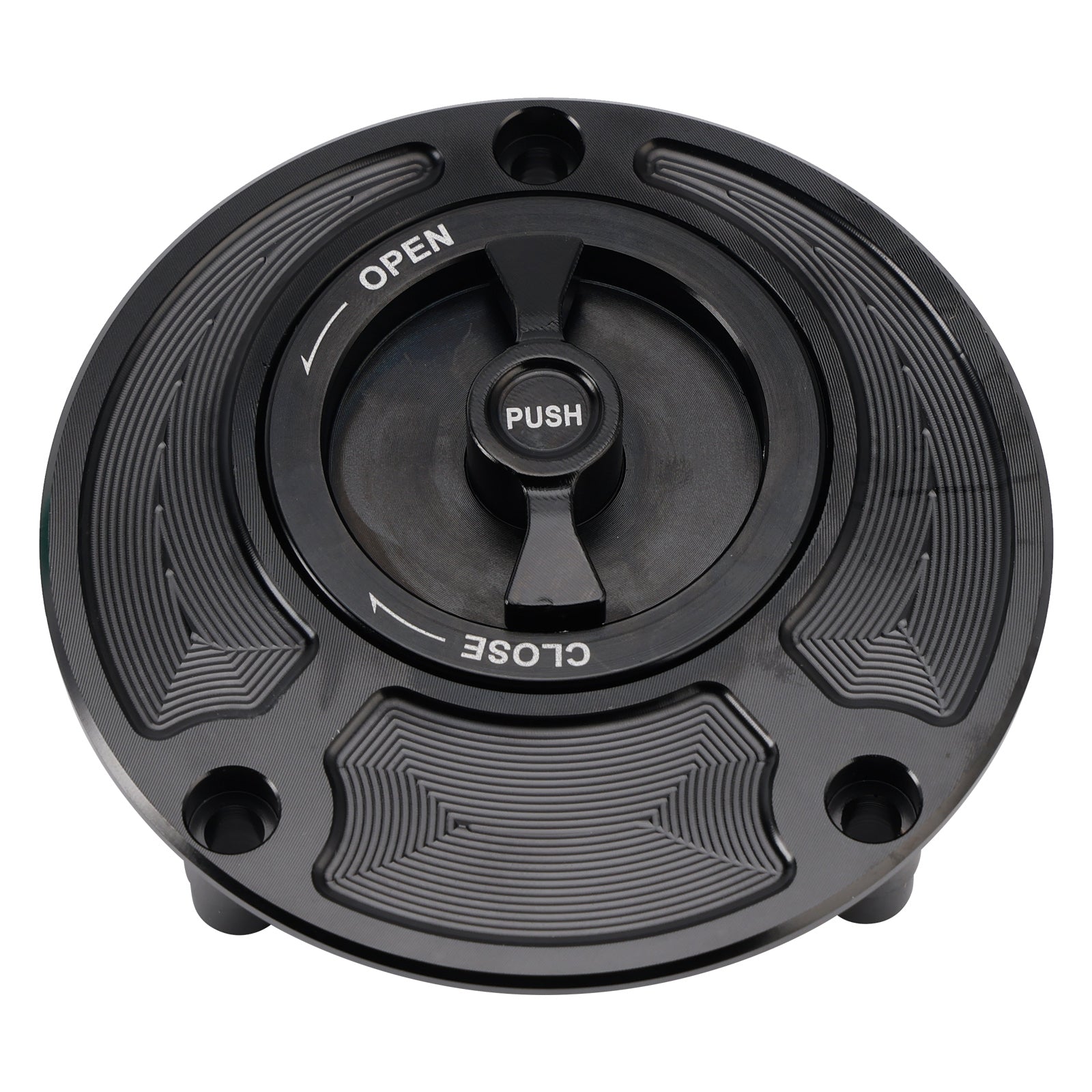 Bouchon de remplissage de carburant sans clé noir CNC, pour Yamaha FZ1 FZ6 FZ8 YZF R1 R6 R3 FZR 750