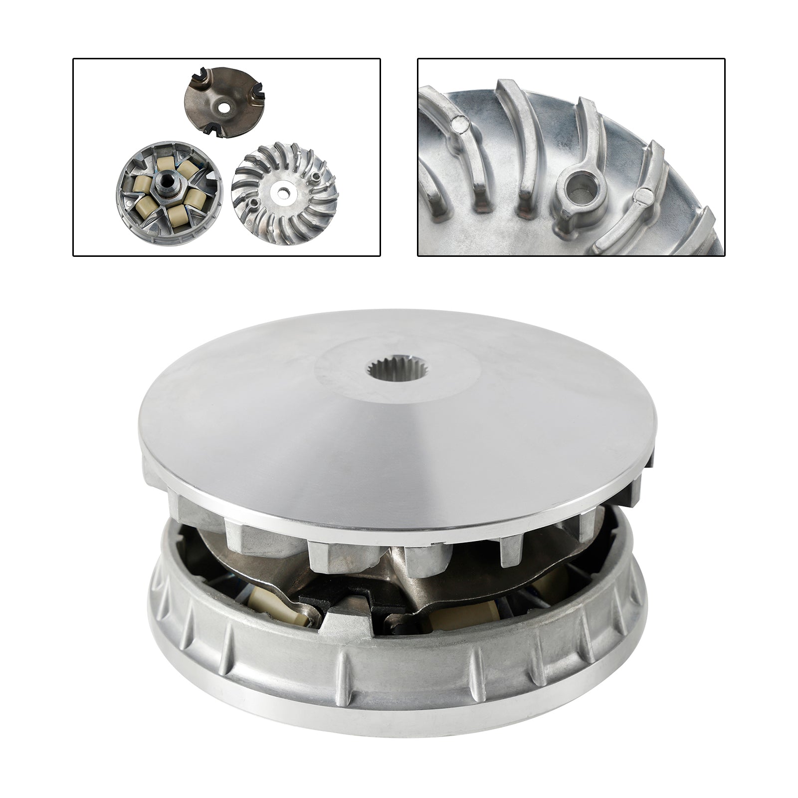 2008-2009 SYM Citycom 300 EFI Juego de polea variadora de embrague delantero A22400-E10-200 S22102HMA000