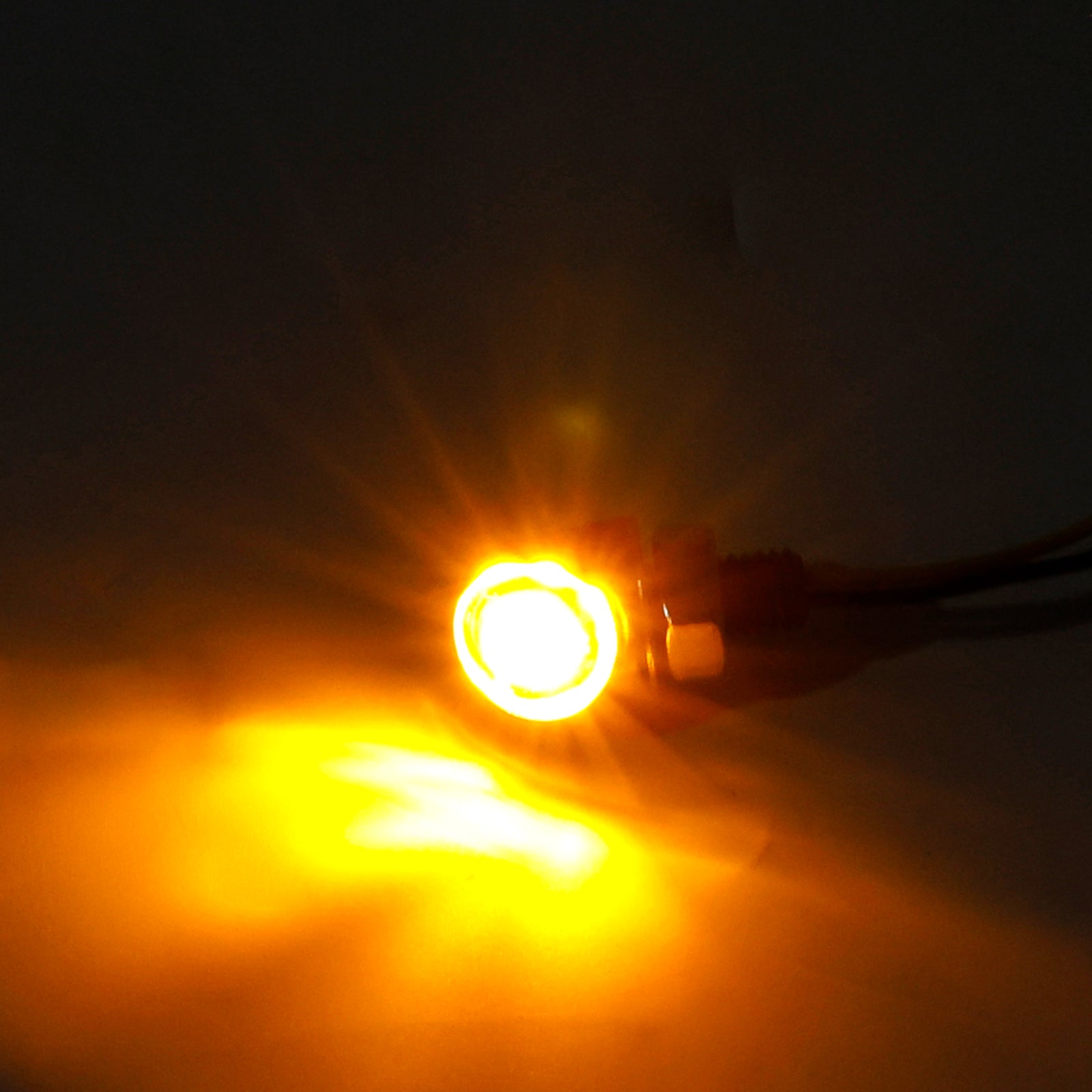 12v LED Turn Signal Indicator Light 8 mm Universal Motorcycle pour Honda