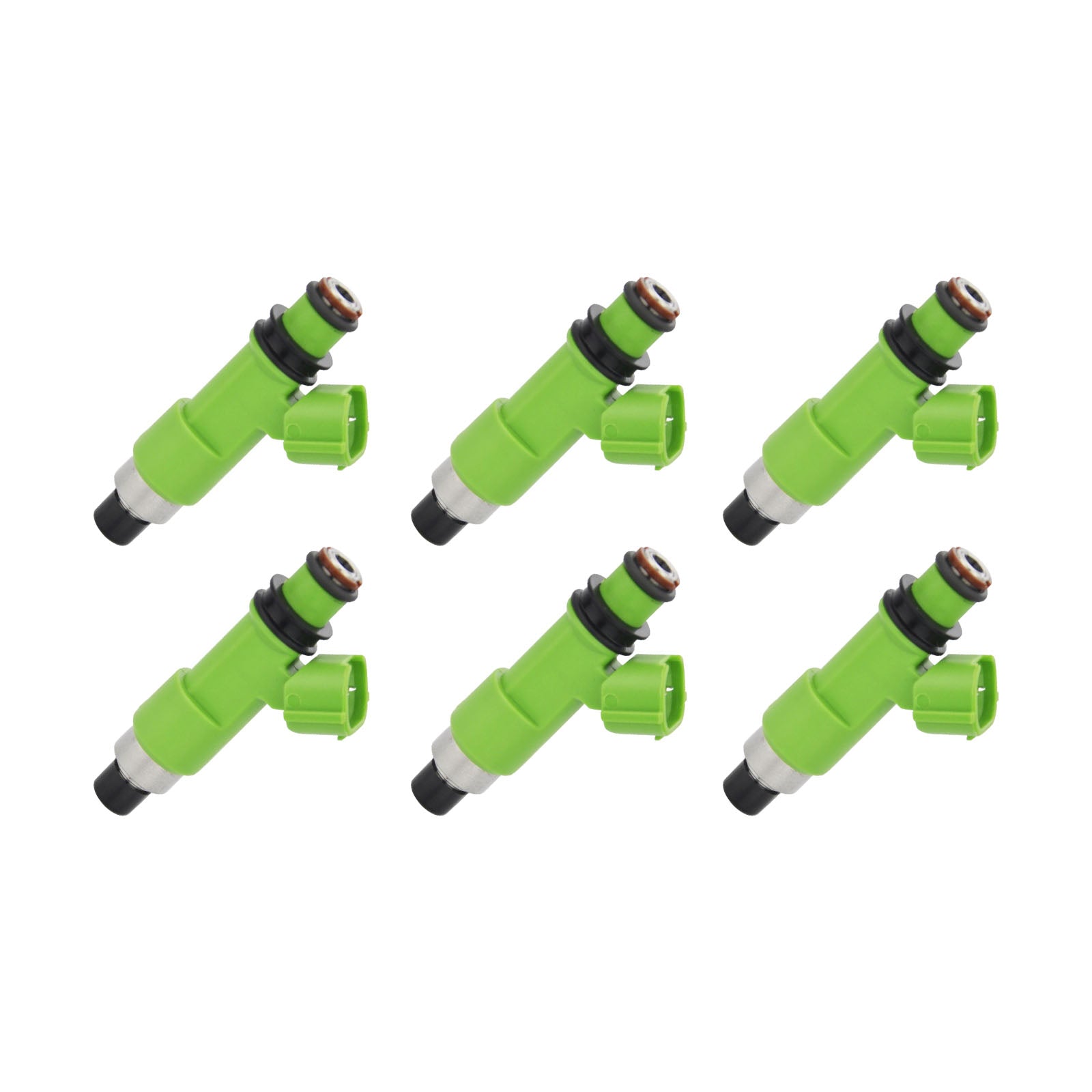 6Pcs Fuel Injector For Subaru Legacy 2010-19 Tribeca 2008-2014 16611-AA740