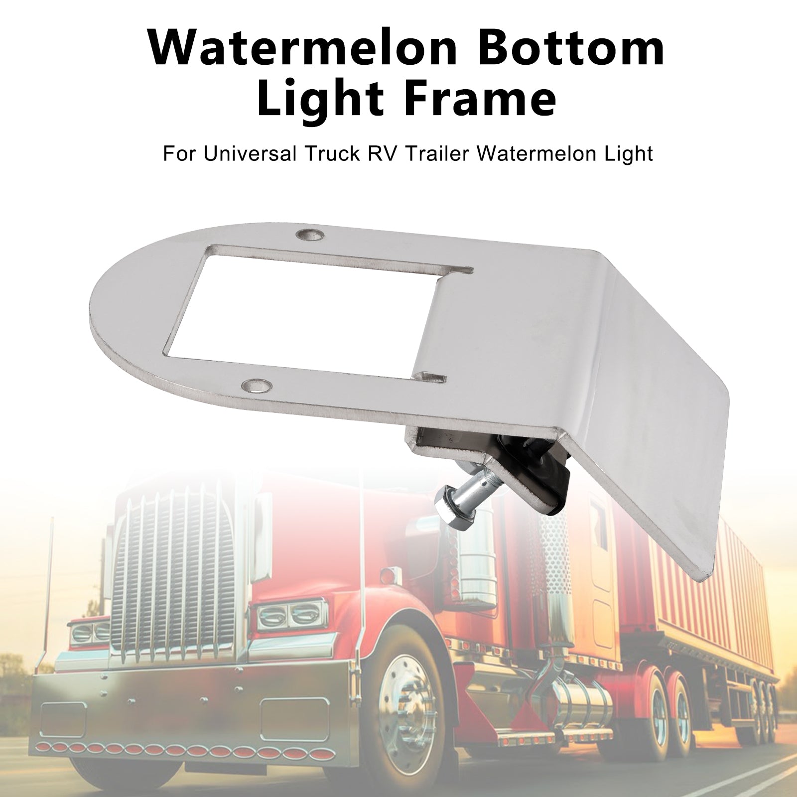 Universele Truck RV Trailer Watermeloen Licht Watermeloen Onder Glow Frame Beugel Universele Klem Stijl Mount