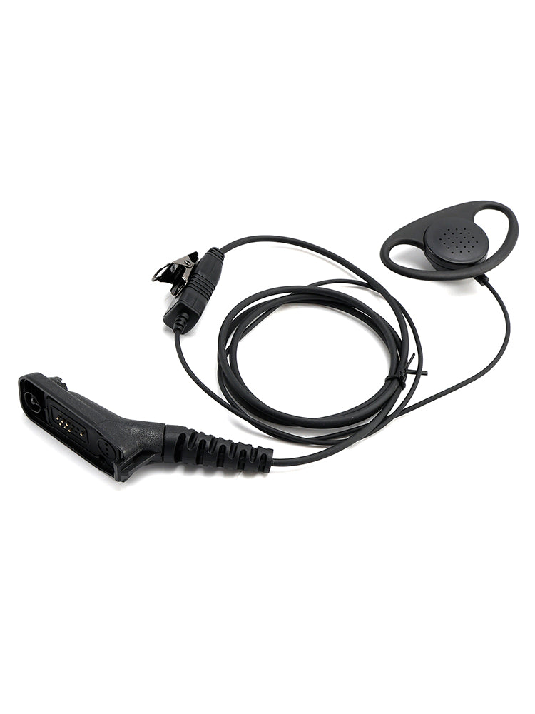8268-614-D Type Large Earhook Headset For XPR6350 XiRP8208 DP3401 DGP6150 GP338D