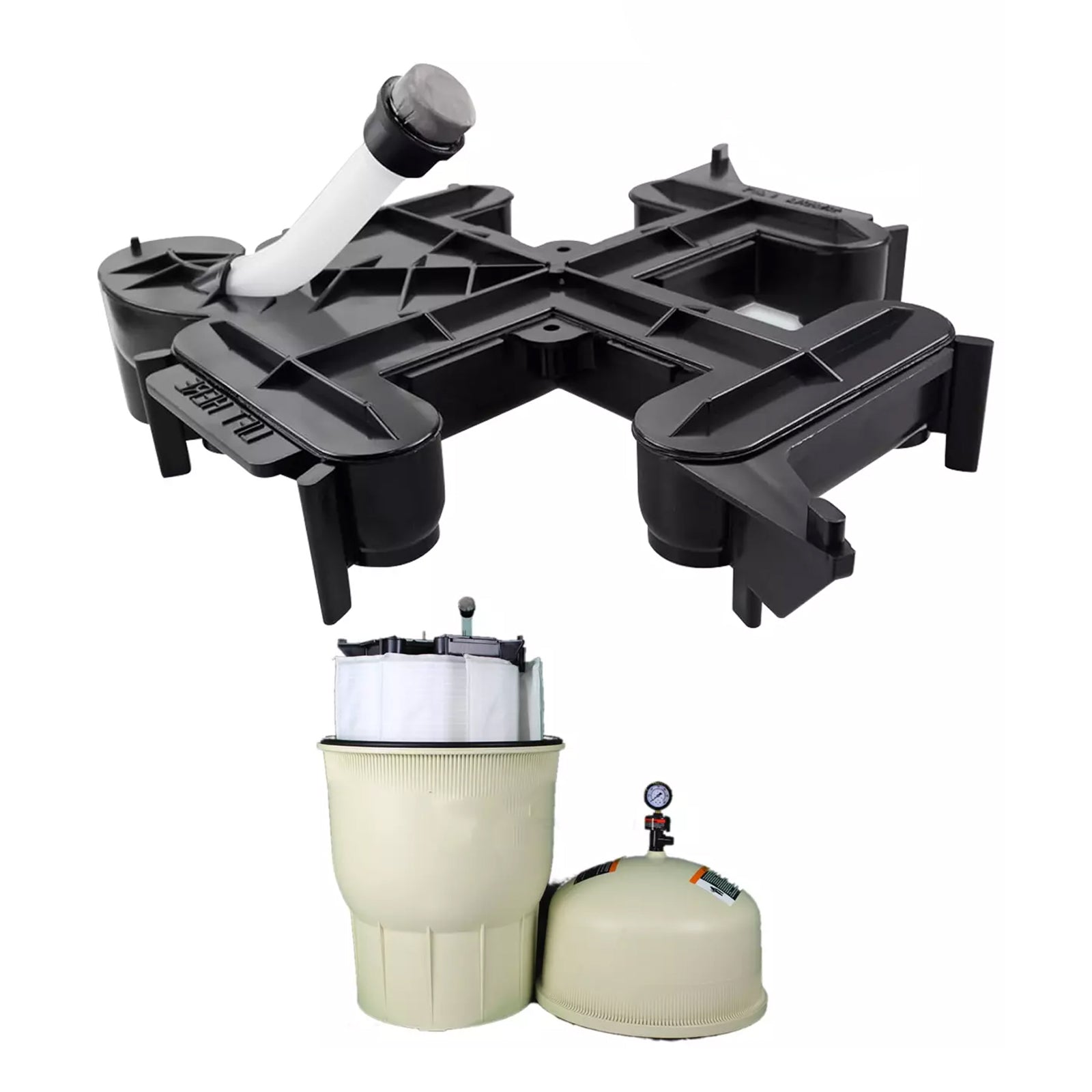 Topp manifold med luftblødning 59023700 for FNS pluss filter FNSP24 FNSP36 FNSP48