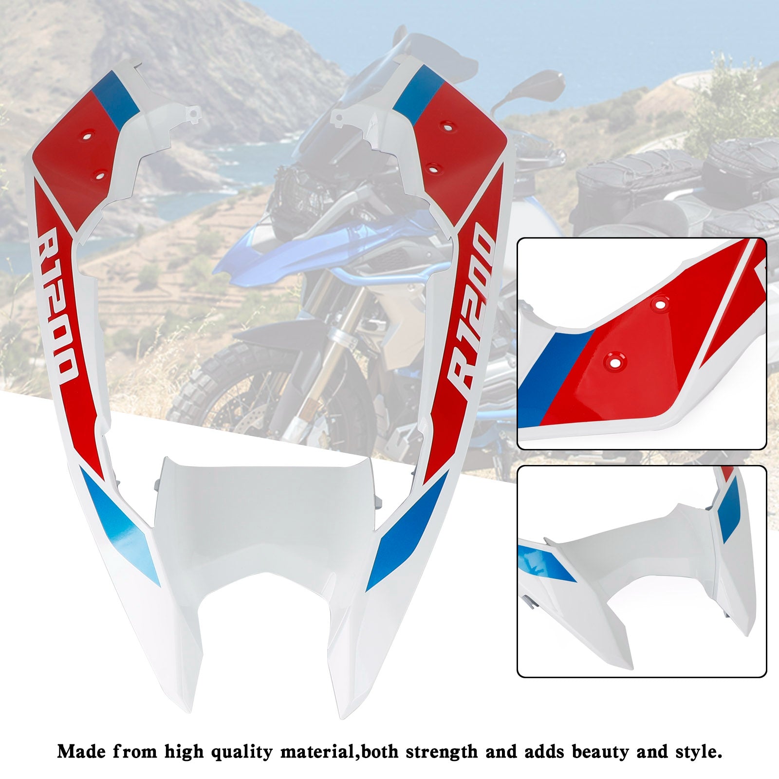 2014-2018 BMW R1200GS ADV Front Nose Fairing Beak Fender Cover