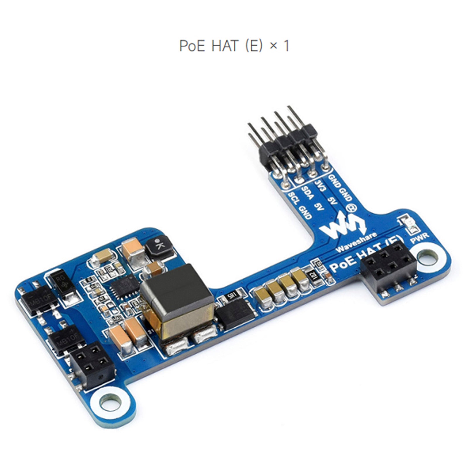 Raspberry Pi 4B/3B+ Ethernet-voeding Uitbreidingskaart Poe-voeding