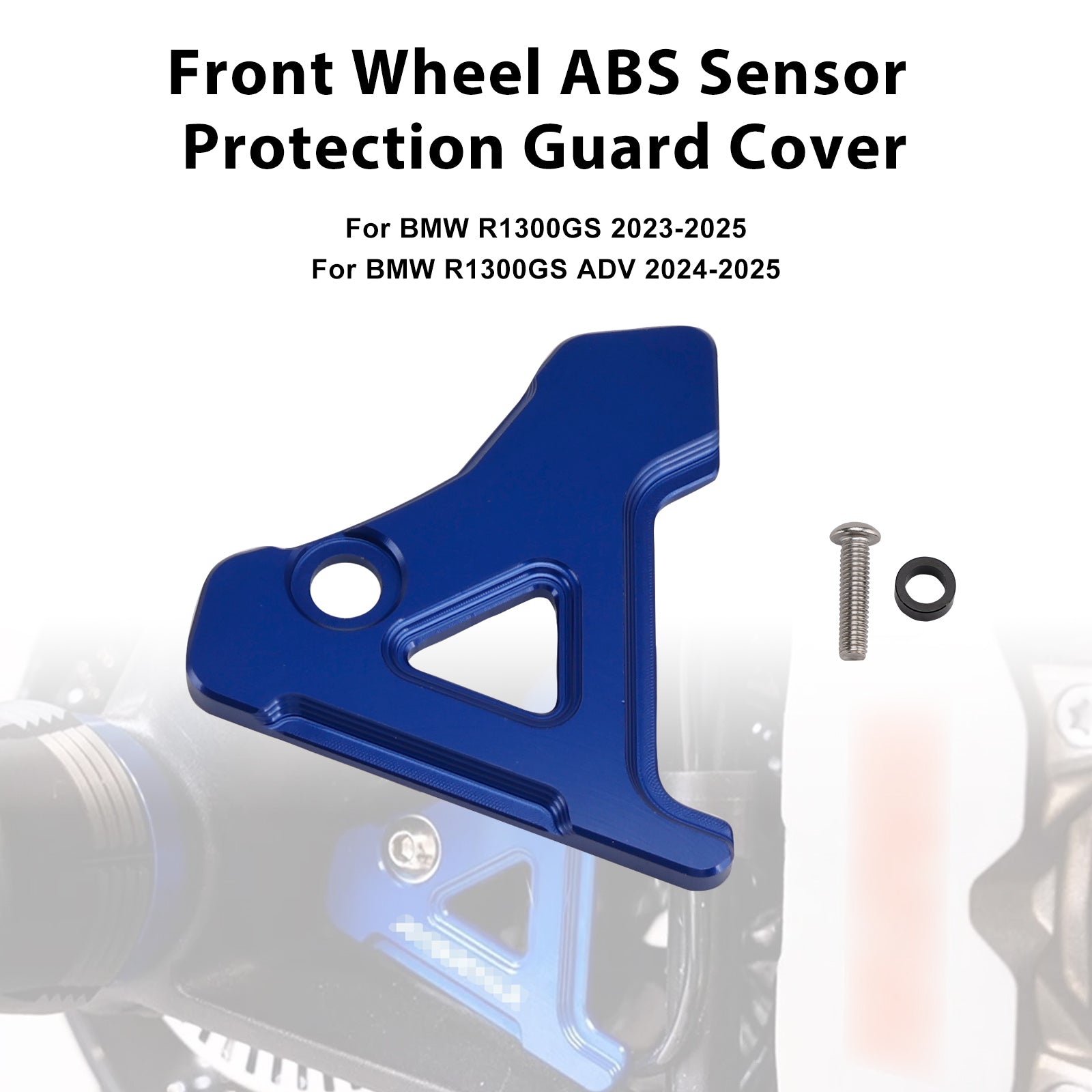 Garde de Protection de capteur ABS de roue avant pour BMW R1300GS/ADV 23-25