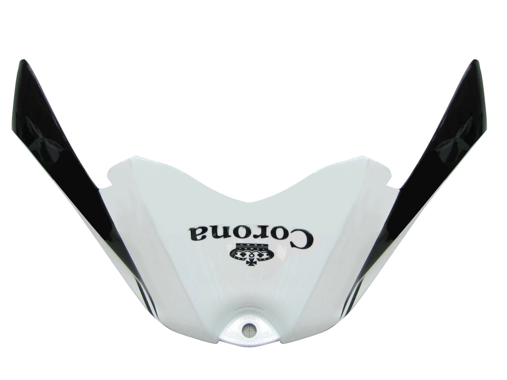 2008-2010 Suzuki GSXR 600 750 Black White Alstare Corona Racing Fairings générique