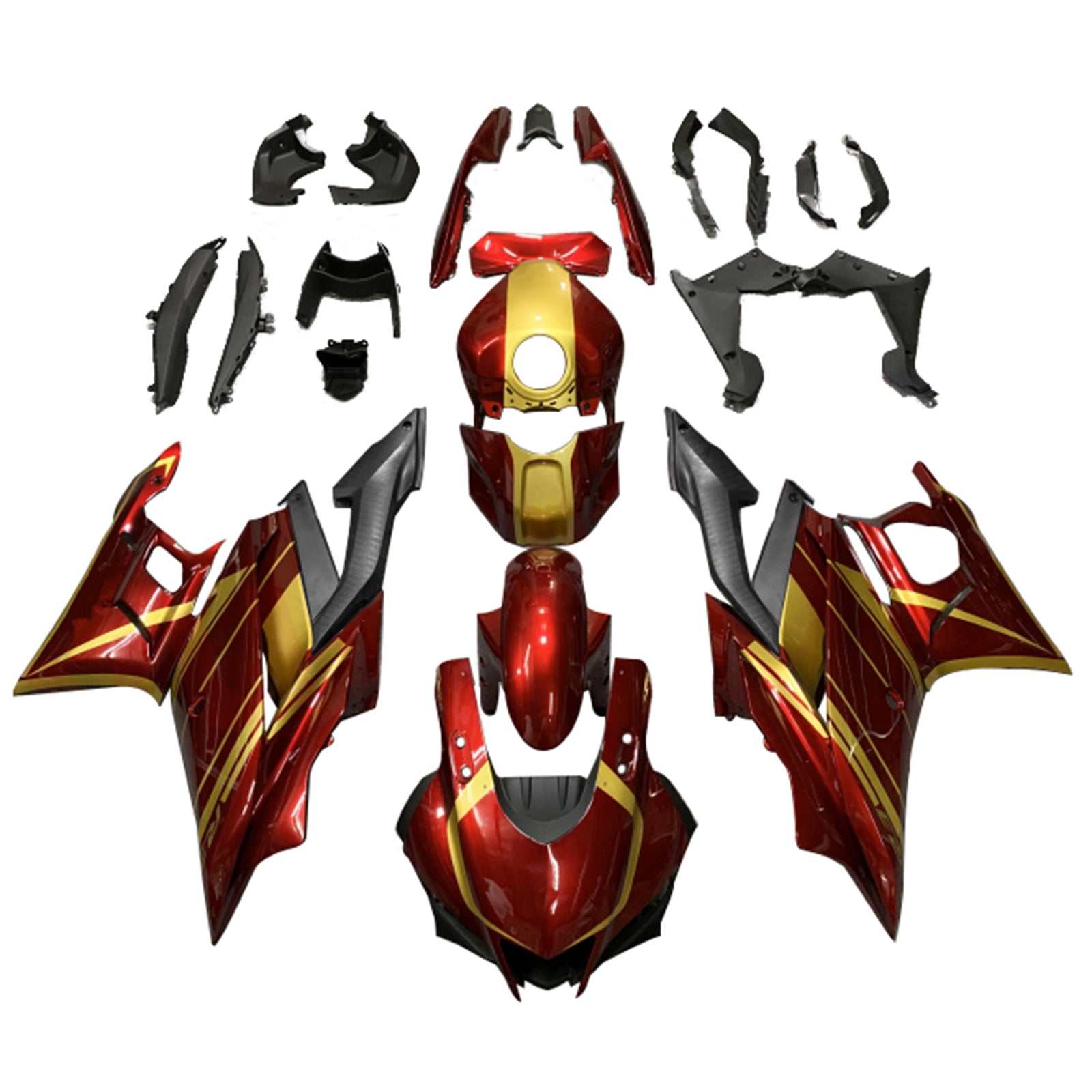 2022-2023 Yamaha YZF-R3 R25 Injectiekuipset Carrosserie Kunststof ABS