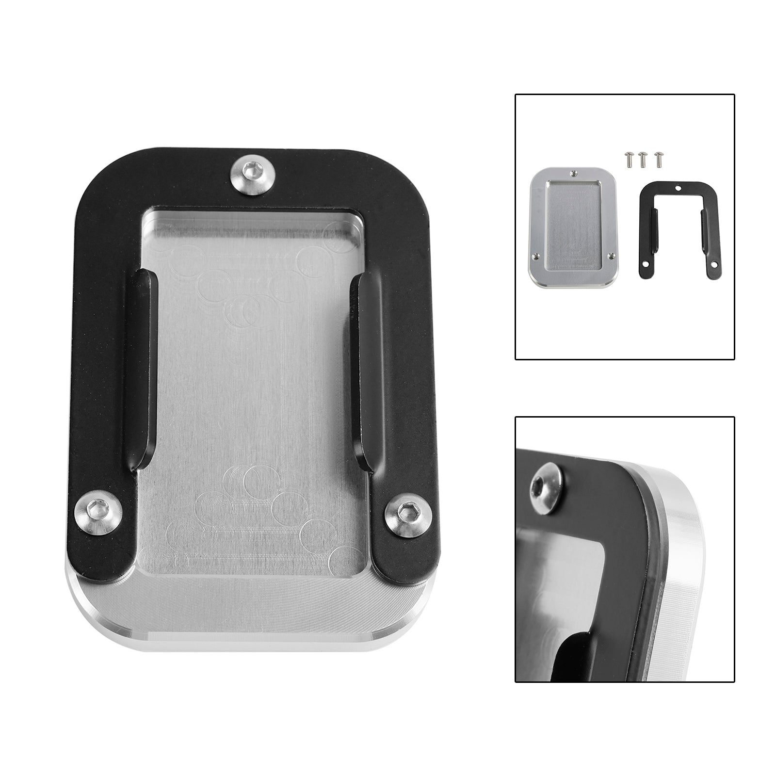 Kickstand Forstørrende platepute Fit for Interceptor 650 2018-2023 GT 650 2019-2023