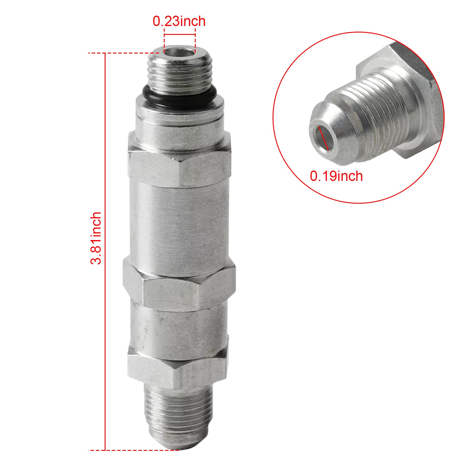 Réglementation du clapet anti-carburant 23535129 pour Detroit Diesel Series 60 Moteurs 14L