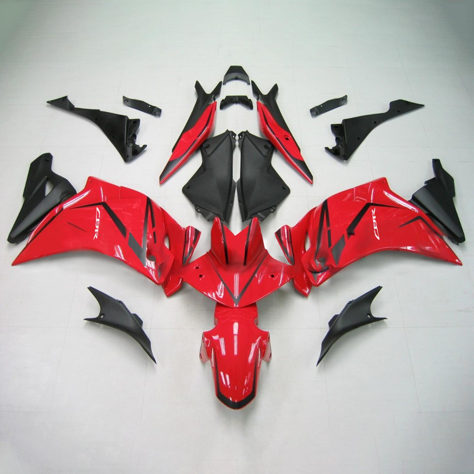 2011-2013 Honda CBR250r Amotopart Injection Fairing Kit Bodywork Plastic Abs # 109