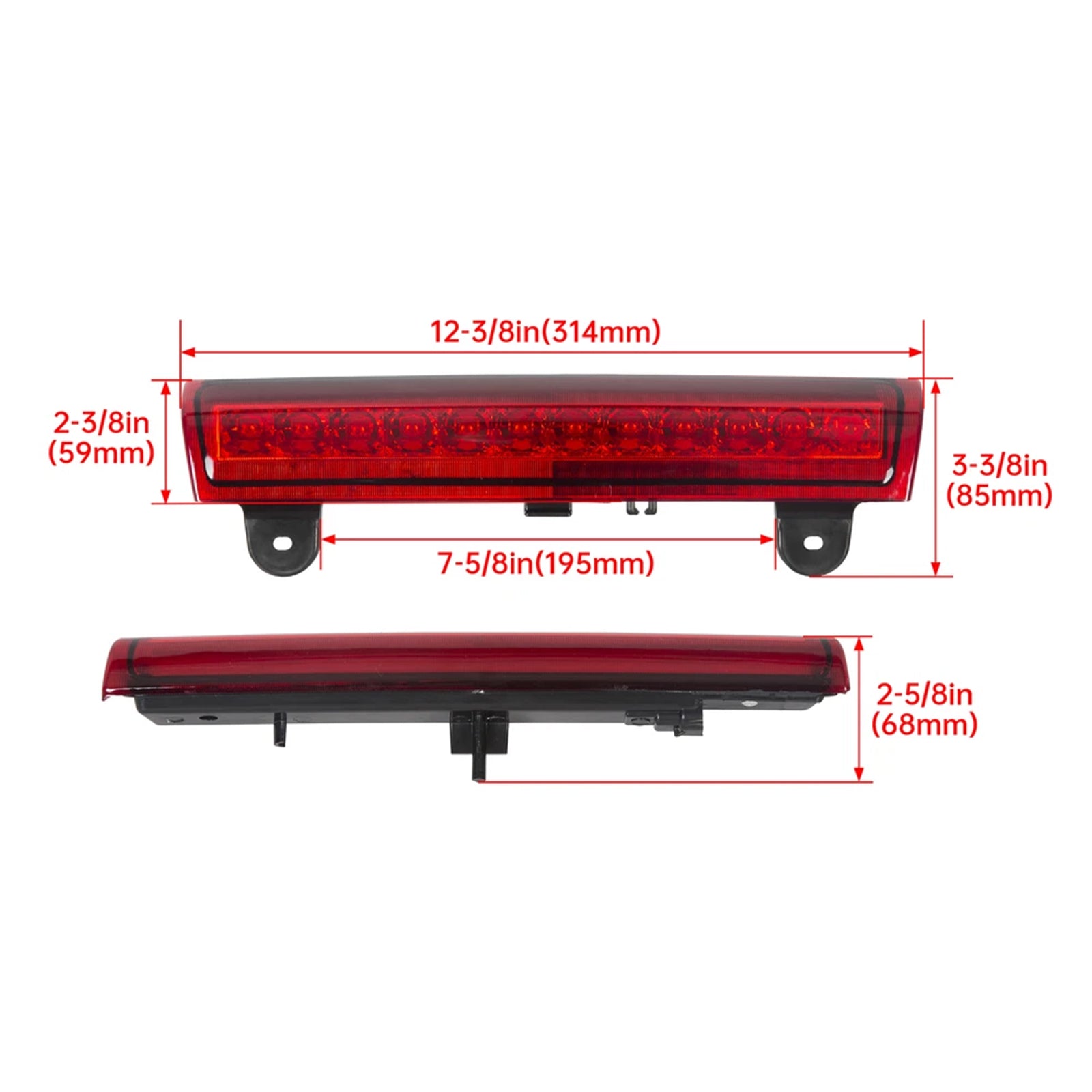 Rear LED 3rd Third Brake Light Lamp For Chevy Tahoe Suburban 2000-2006