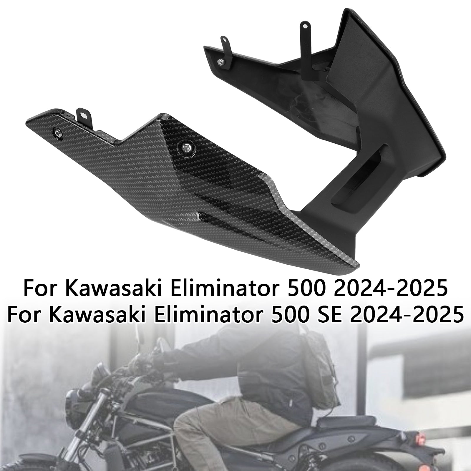 2024-2025 Kawasaki Eliminator 400/450/500 Carénages inférieurs Pan complet
