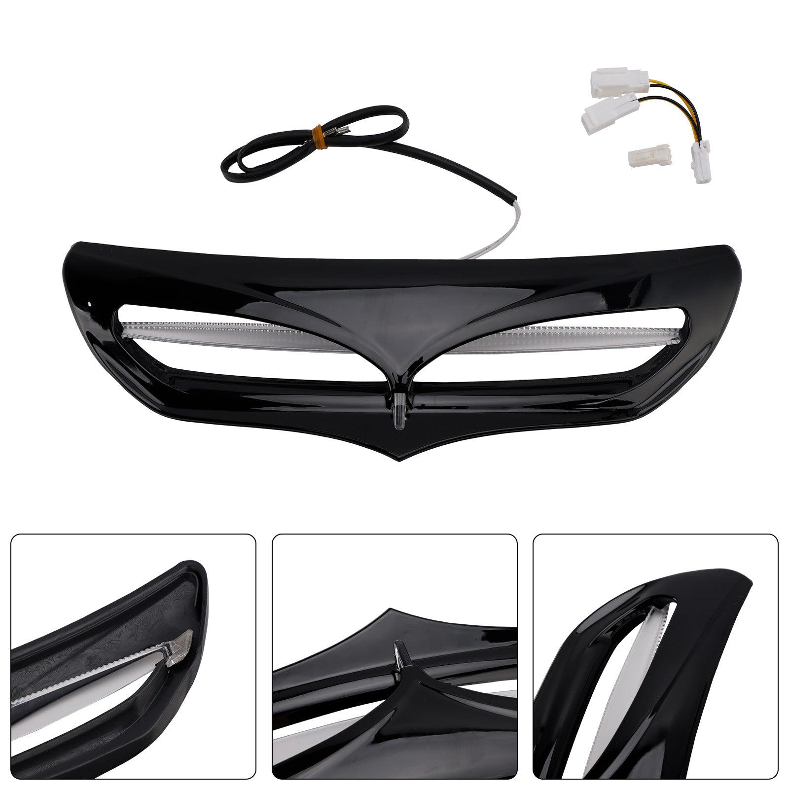 LED Lighted Fairing Vent Trim For Electra Street Glide FLHTCU 2014-2022