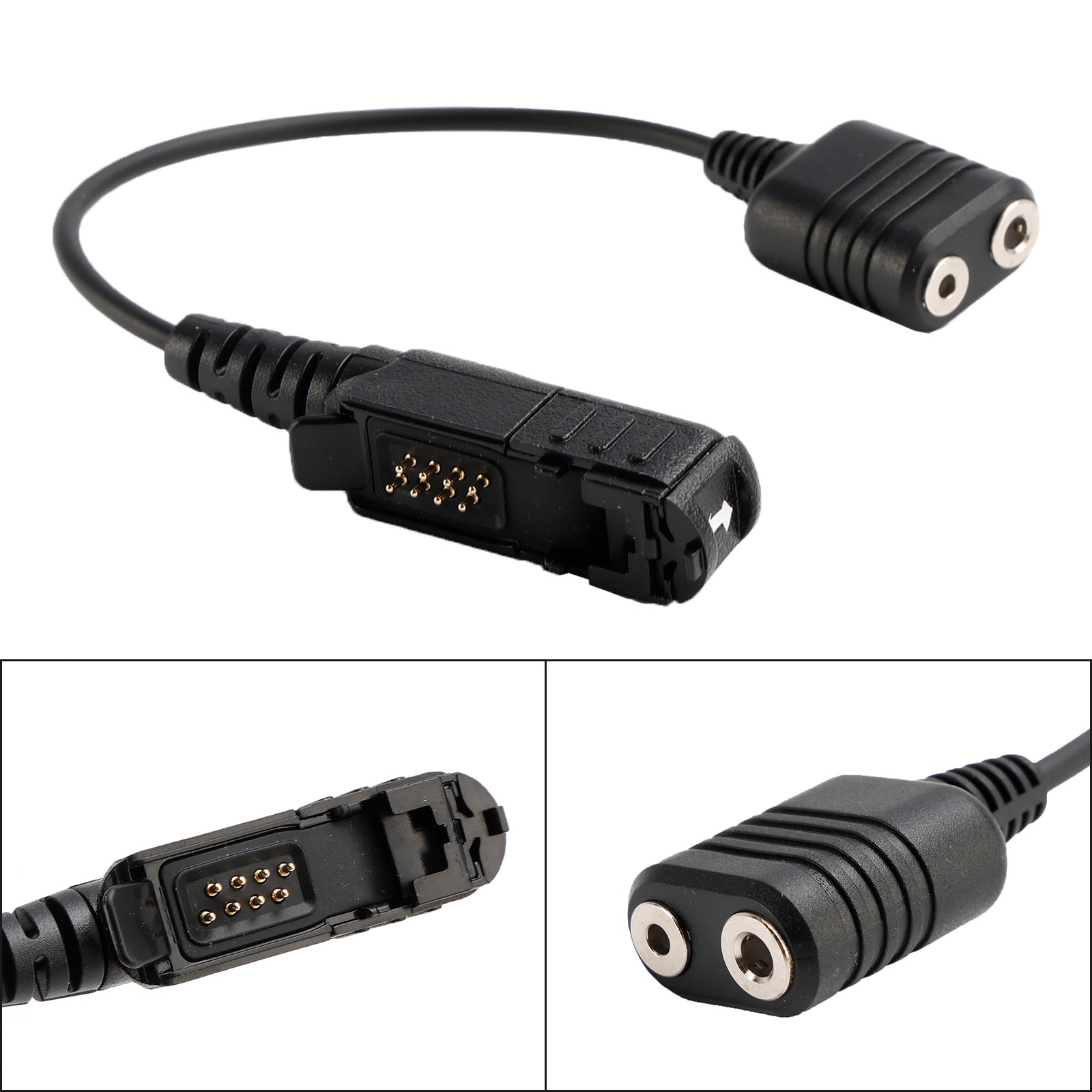 K Interface Headset Port Converter Cable for MTP3100 DP2000 DP2400 DP2600 DP3441