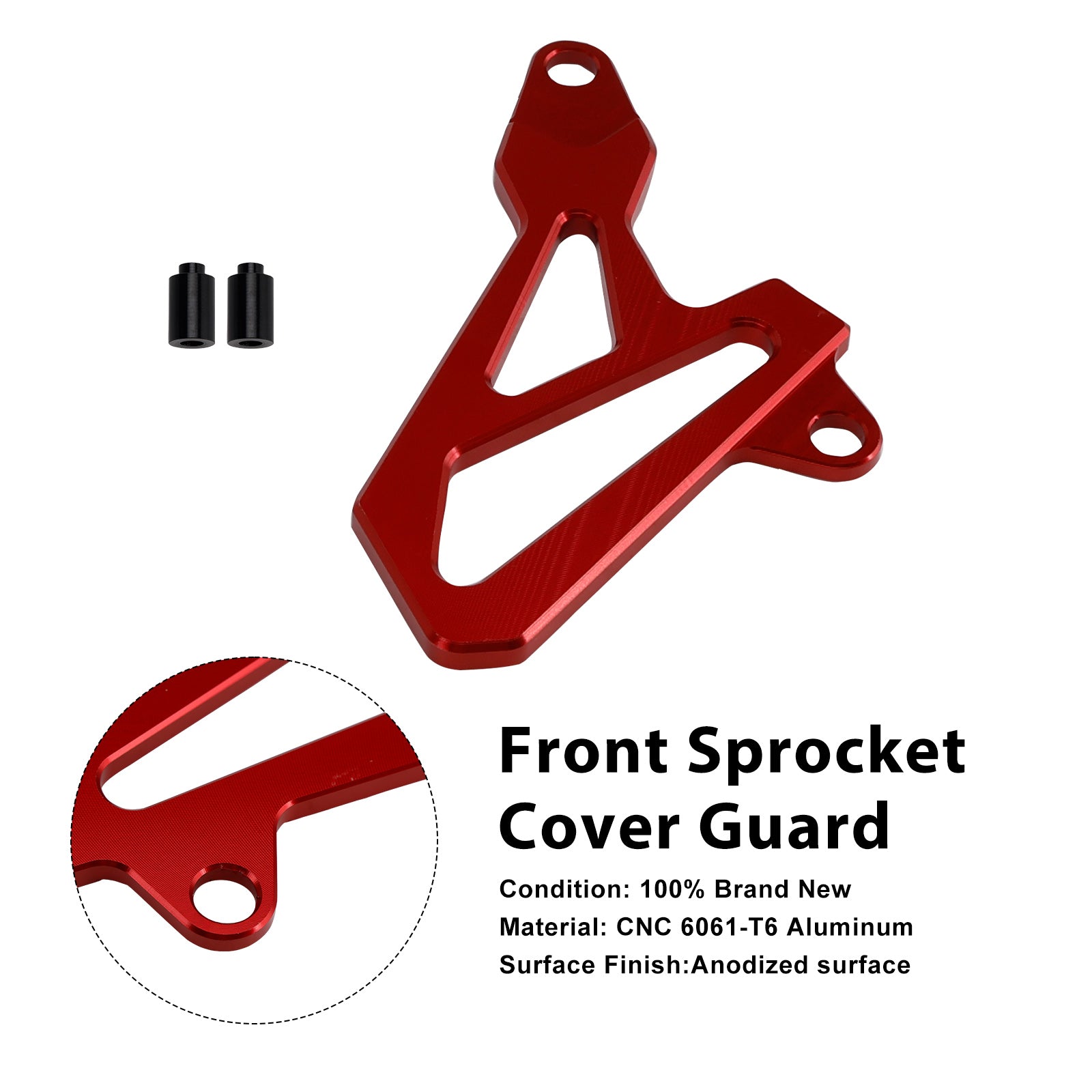 Front Sprocket Cover Guard For Suzuki DR-Z400SM 2000-2024 DRZ400/S/E