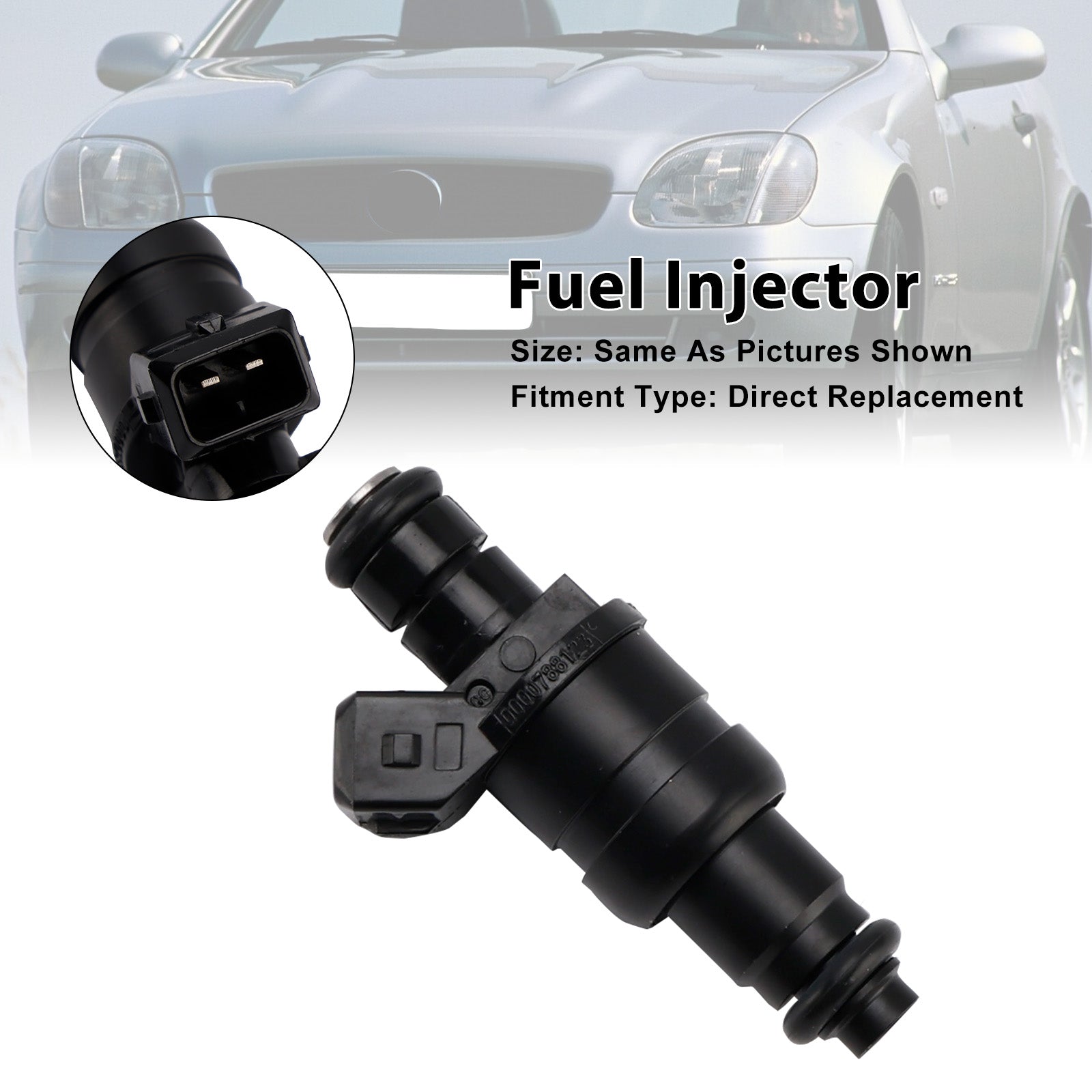 Injecteur de carburant pour mercedes-benz SLK (R170) 230 Kompressor 96-00 0000788123, 1 pièce