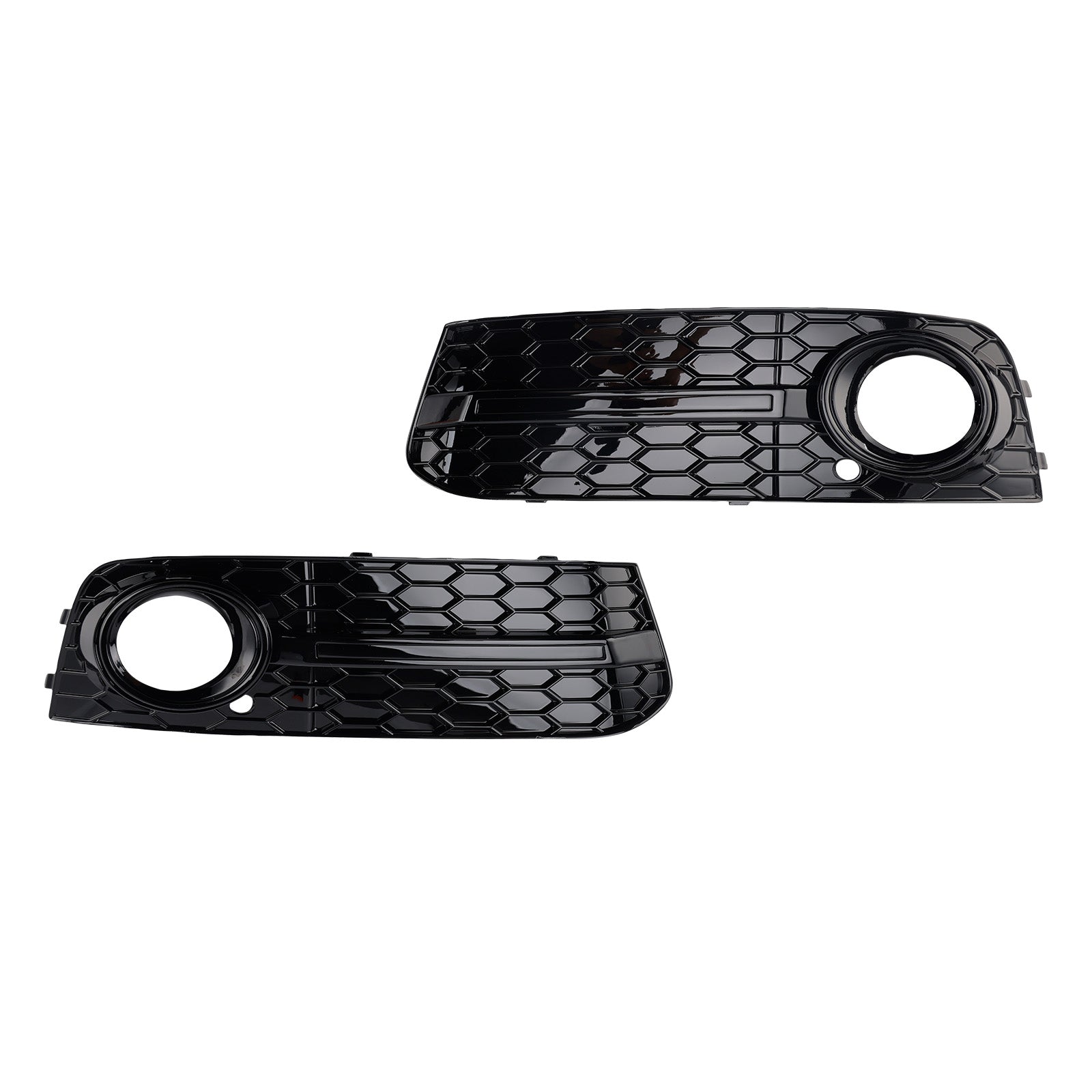 Grille de phare antibrouillard avant en nid d'abeille, 2 pièces, 8KD807681, pour Audi A4 B8 2009 – 2012