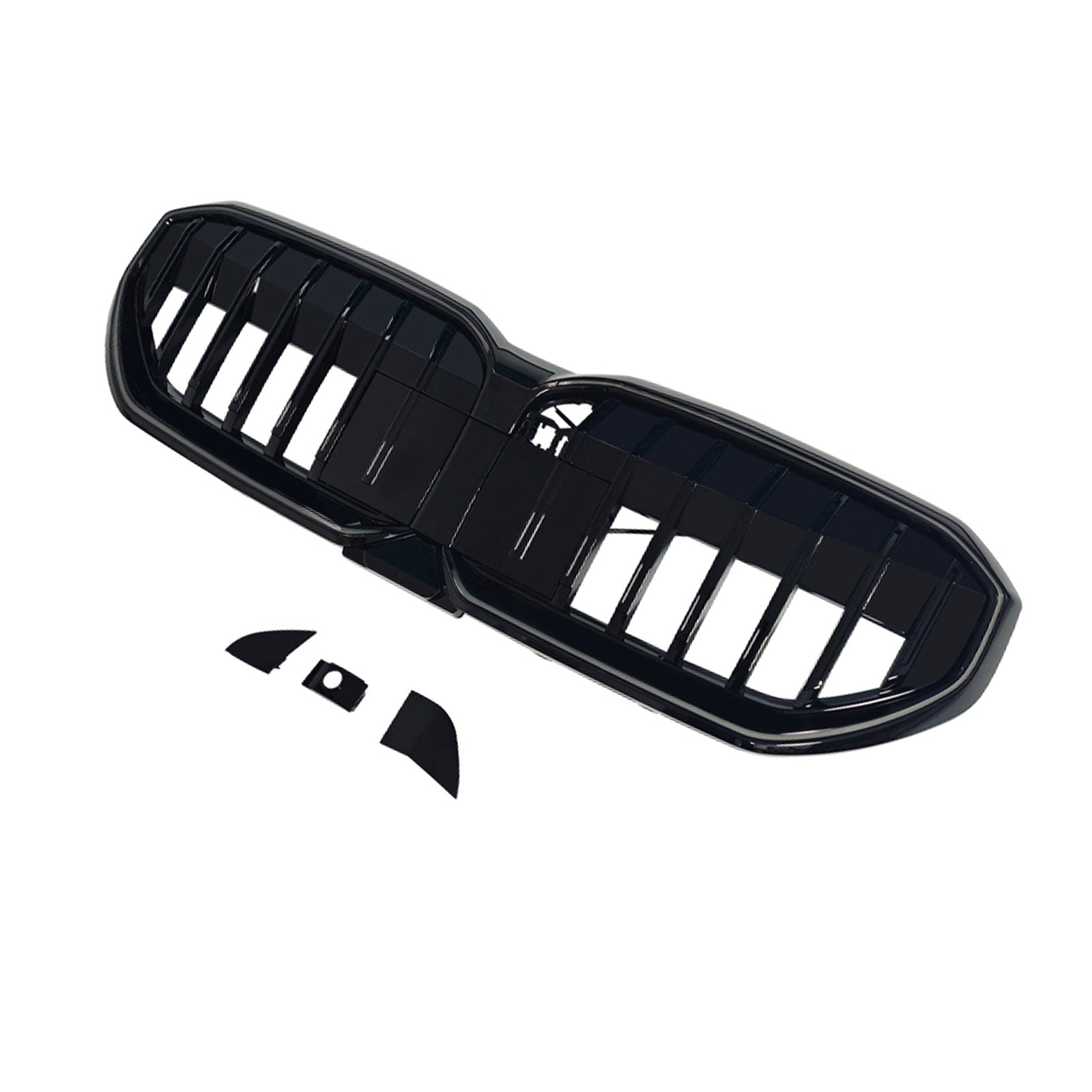 Single Slat Front Bumper Grille Grill Fit BMW 5 Series I5 G60 G61 G68 2024+