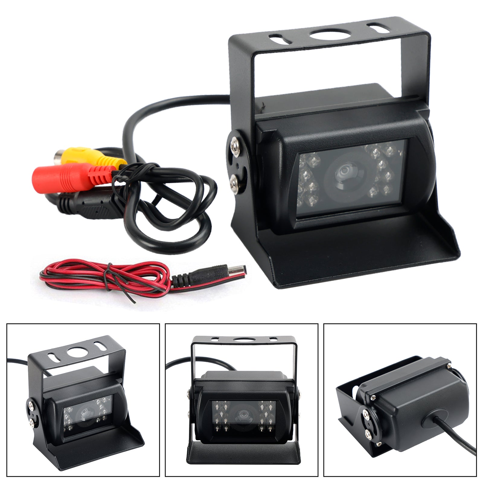 18 IR CCD Auto achteruitrijcamera Heavy Duty achteruitrijcamera 12-24V