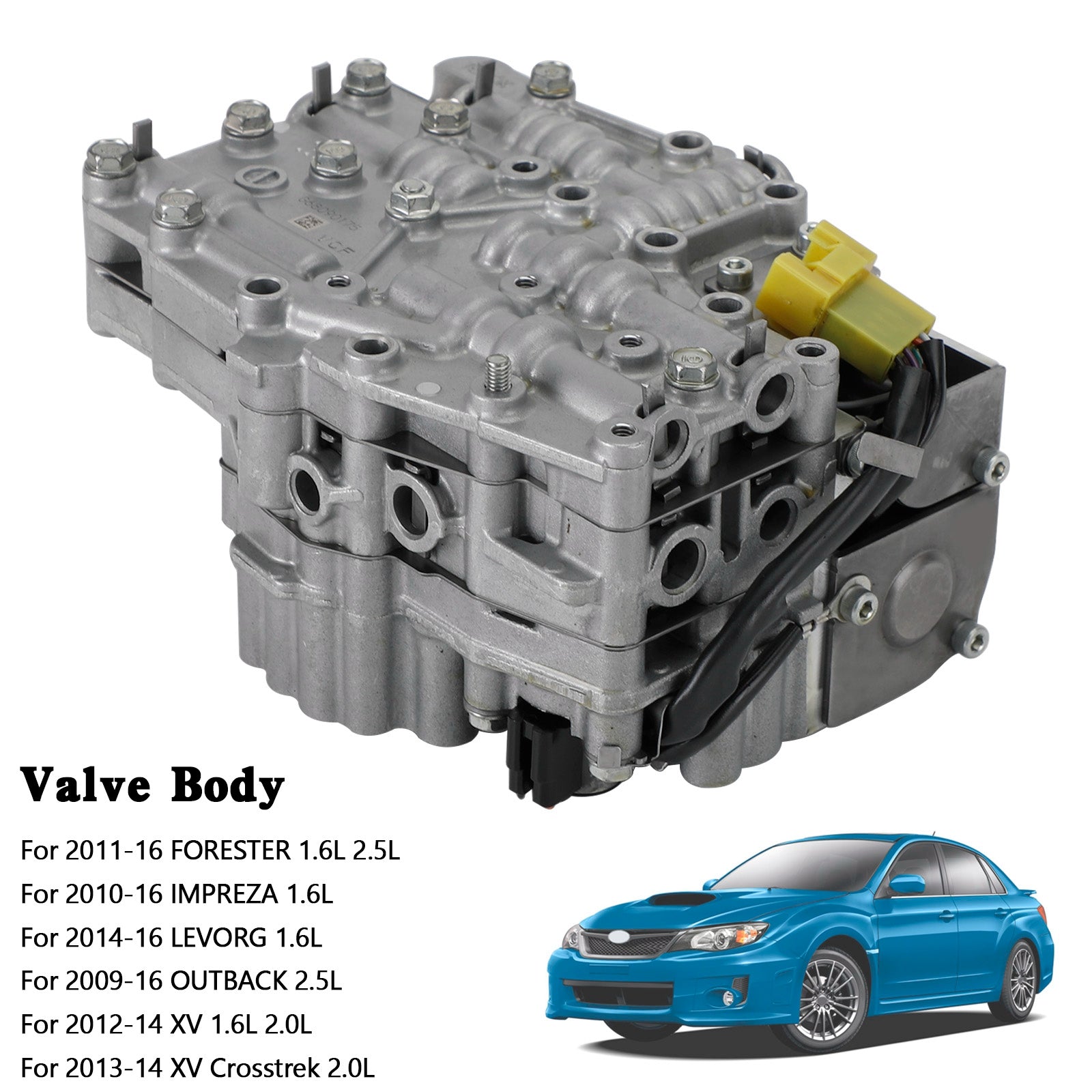 Caja de válvulas completa para transmisión CVT OUTBACK TR580 de 2.5L (2009-2016) para Subaru (31825AA052)