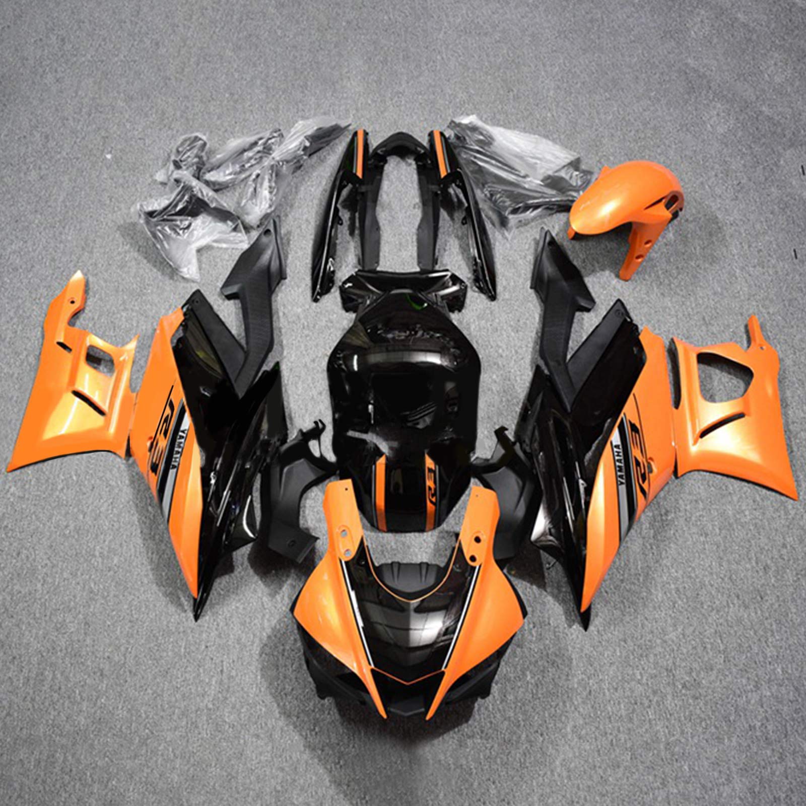 2019-2021 Yamaha YZF-R3 R25 Amotopart Injection Fairing Kit Bodywork Plastic Abs # 113
