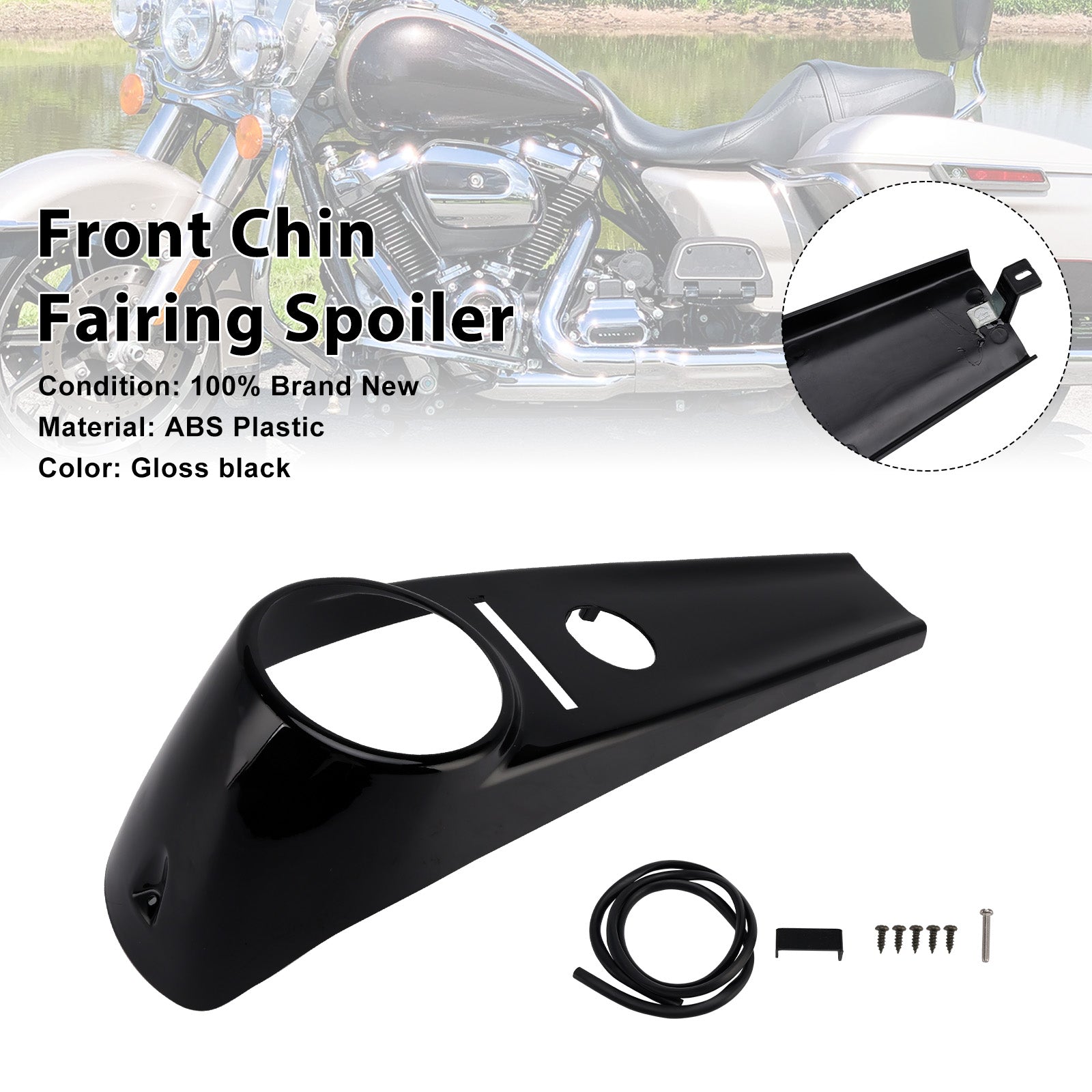 Dash Fuel Console Tank Panel for Road King 2000-2017