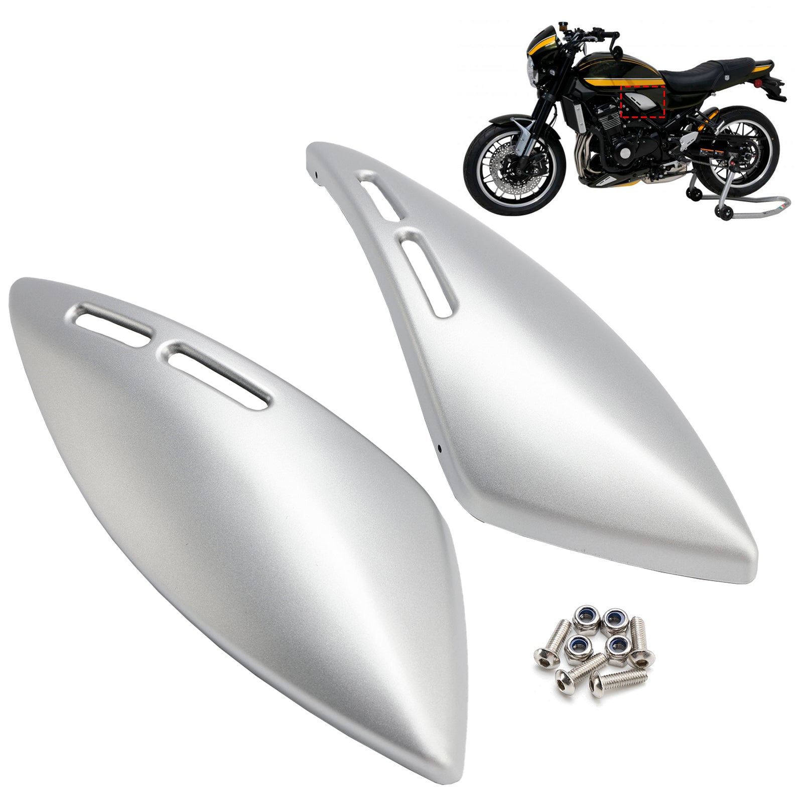 2018-2024 Kawasaki Z900RS Gas Tank Side Cover Panel Fairing Cowl