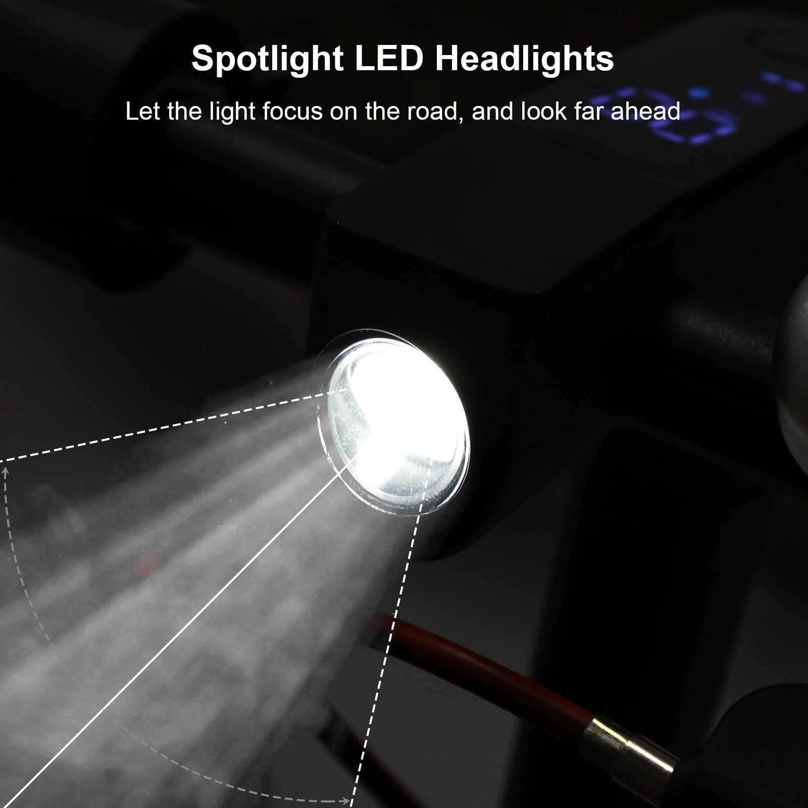 8.5" Opvouwbare elektrische scooter met app 350W, bereik van 35 km, 30 km/u voor woon-werkverkeer in de stad