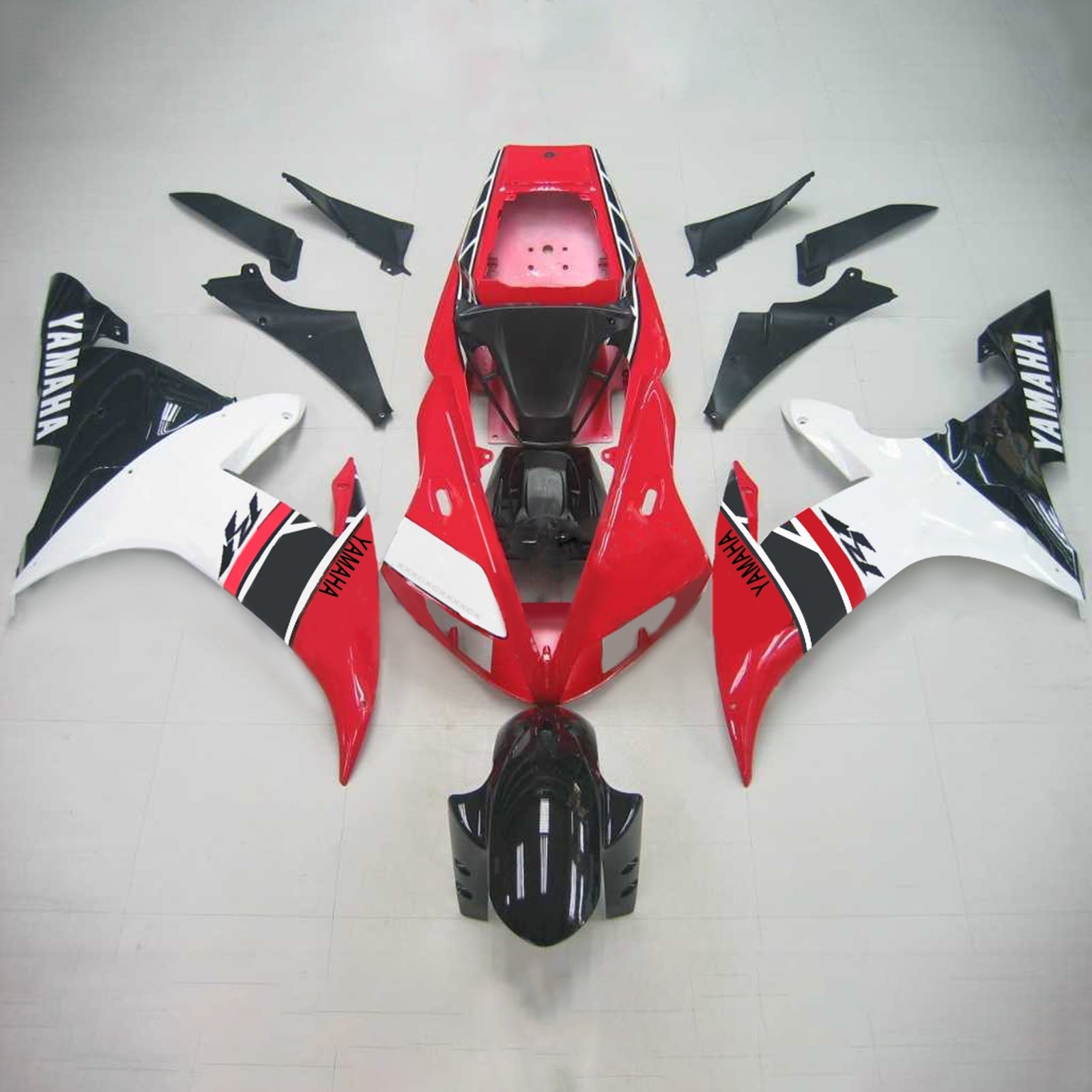 2002-2003 Yamaha YZF 1000 R1 Injeksjon Fairing Kit Bodywork Plastic ABS #110