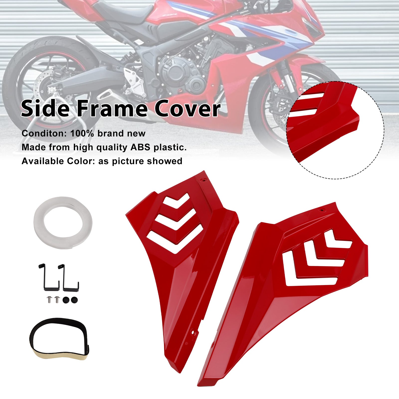 2024-2025 Honda CBR650R Side Frame Panel Protector Fairings Cover