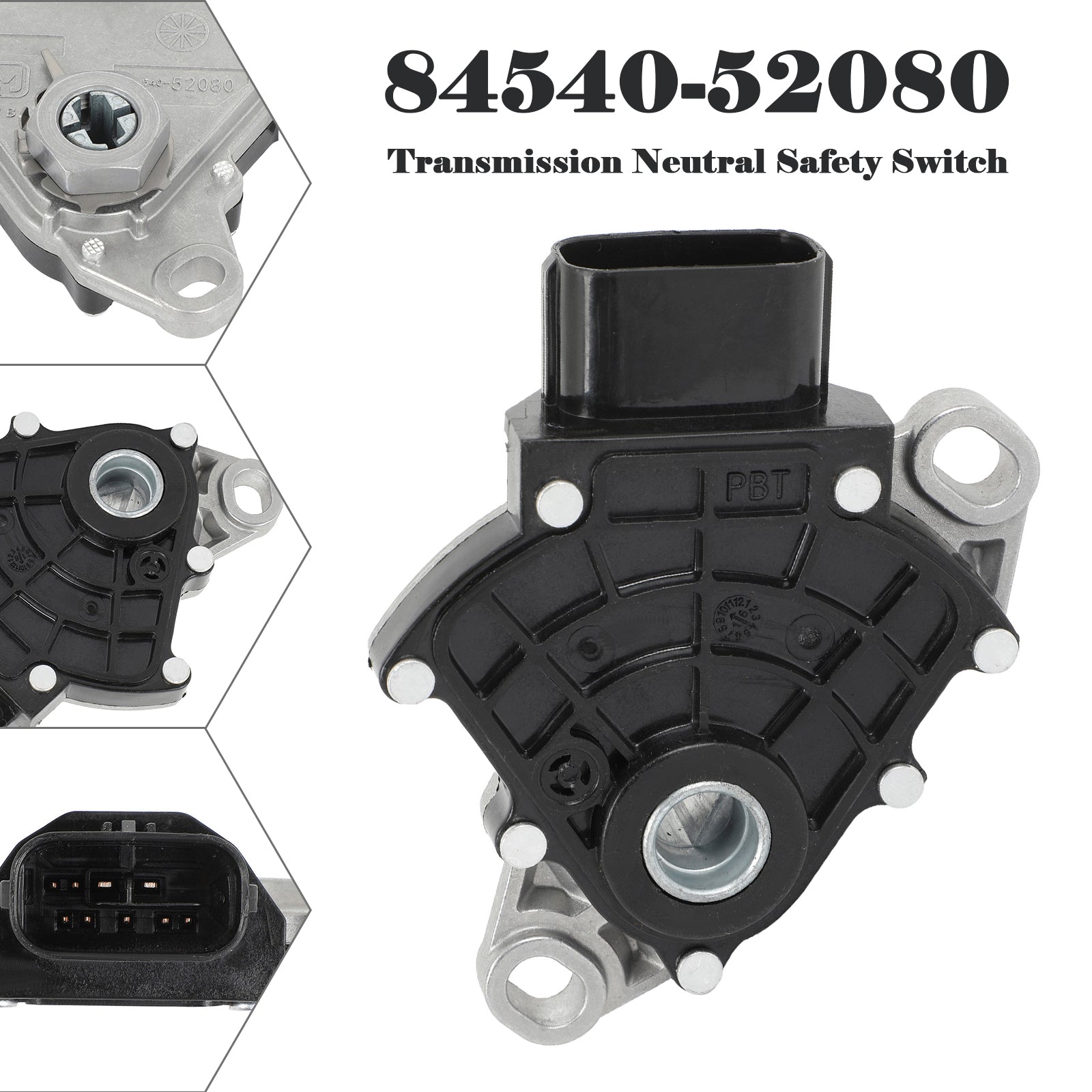 2008-2014 Scion xD 1.8L Interruptor de seguridad neutral de transmisión 84540-52080
