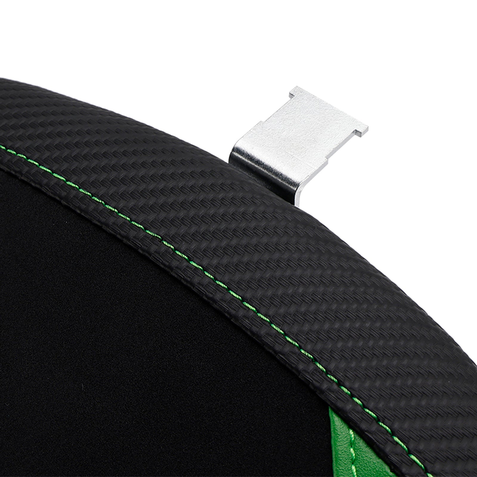 Driver&Passenger Seat Rear Cushion White For Kawasaki Ninja 650 Z650 2017-2025