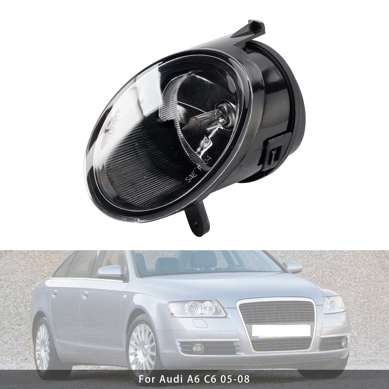 2005 2006 2007 2008 Audi A6 C6 1 Pcs Left Front Bumper Fog Light