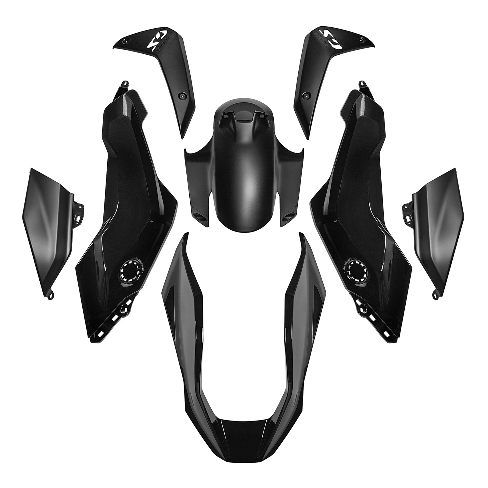 Vstrekovanie ABS Plastic Bodywork Sit pre BMW R1300GS 2024-2025 08#