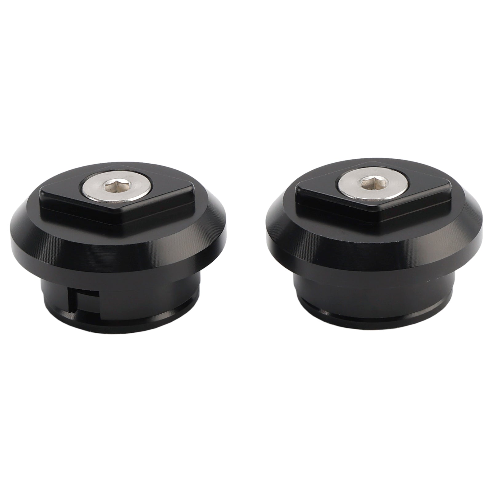 PAIRE DE BOUCHONS DE CADRE EN ALUMINIUM POUR KAWASAKI NINJA 500 2024 2025